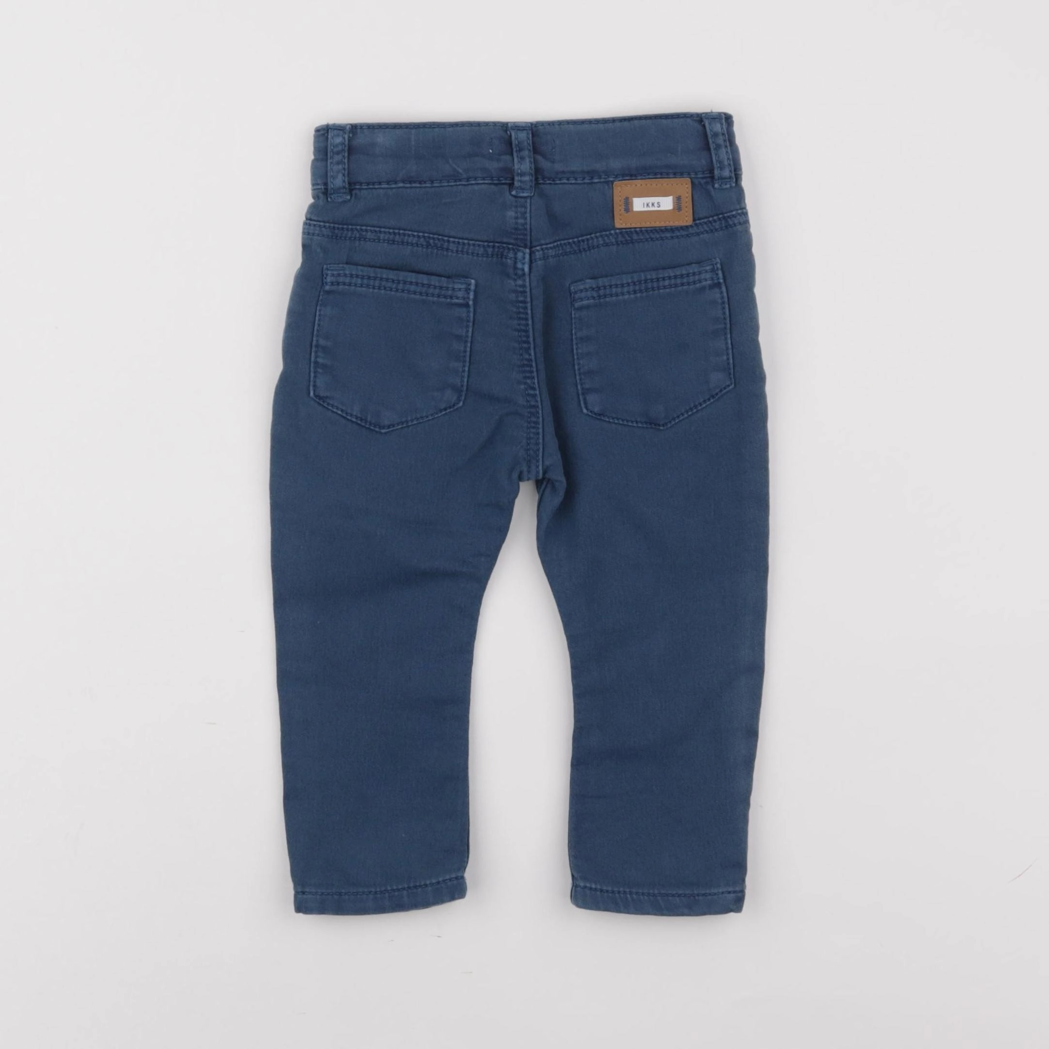 IKKS - pantalon bleu - 6 mois