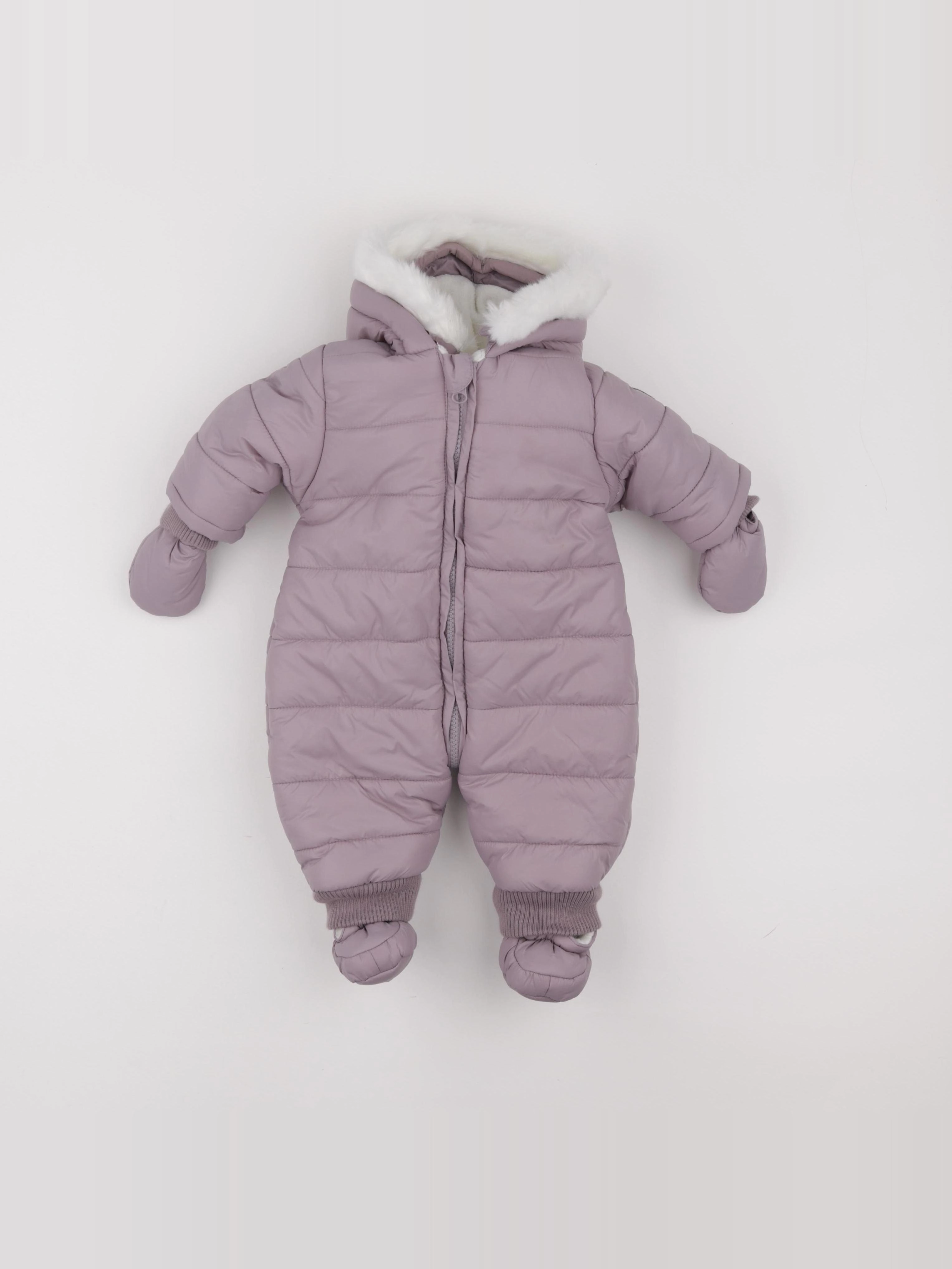 Boutchou - combi-pilote violet - 3 mois