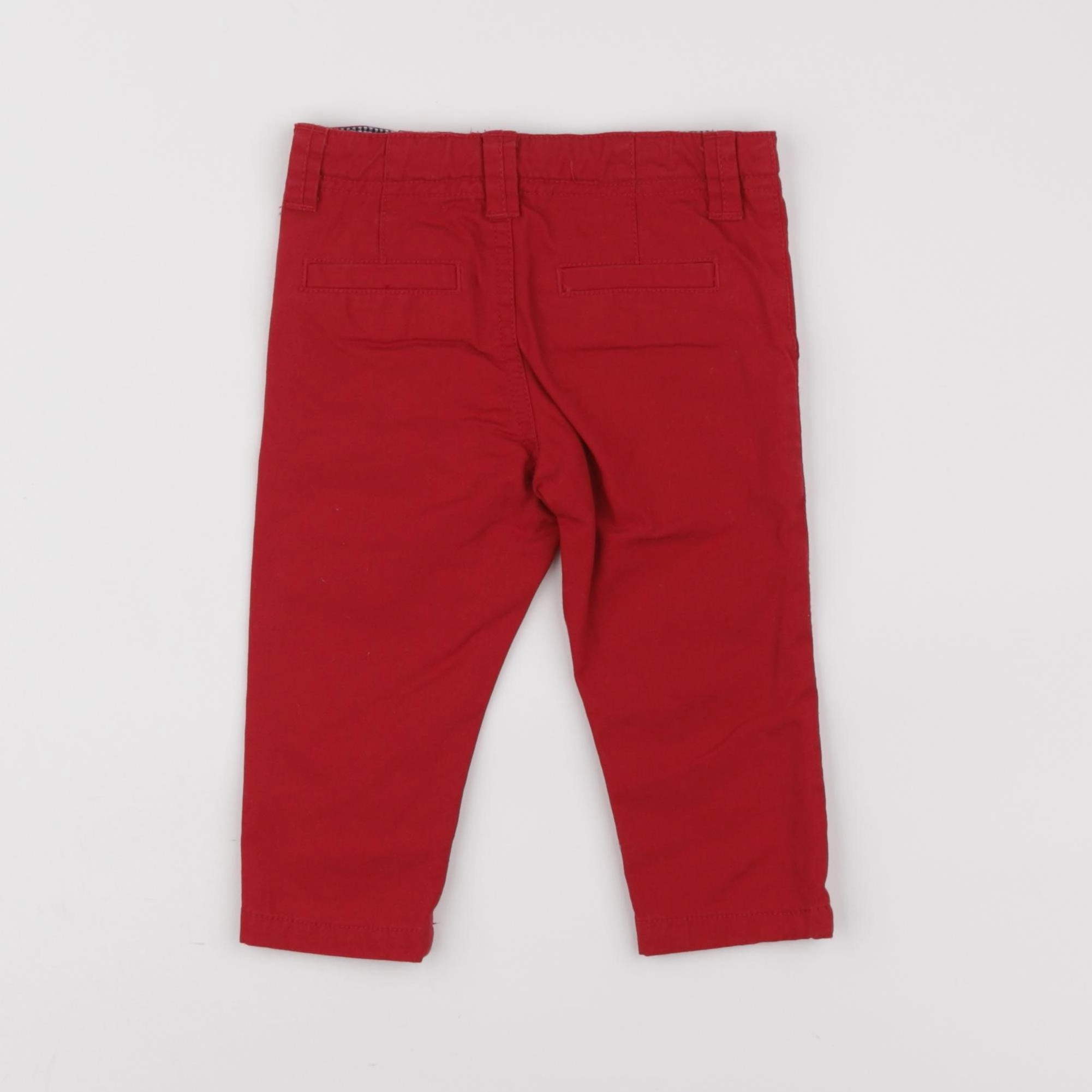 Boutchou - pantalon rouge - 6 mois