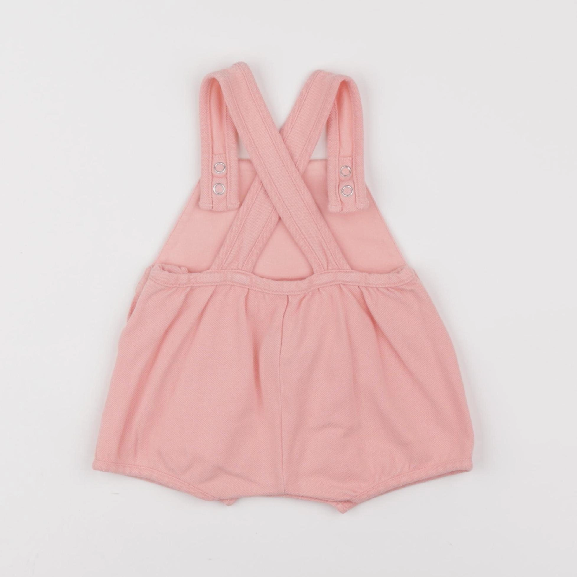 Petit Bateau - combinaison rose - 6 mois