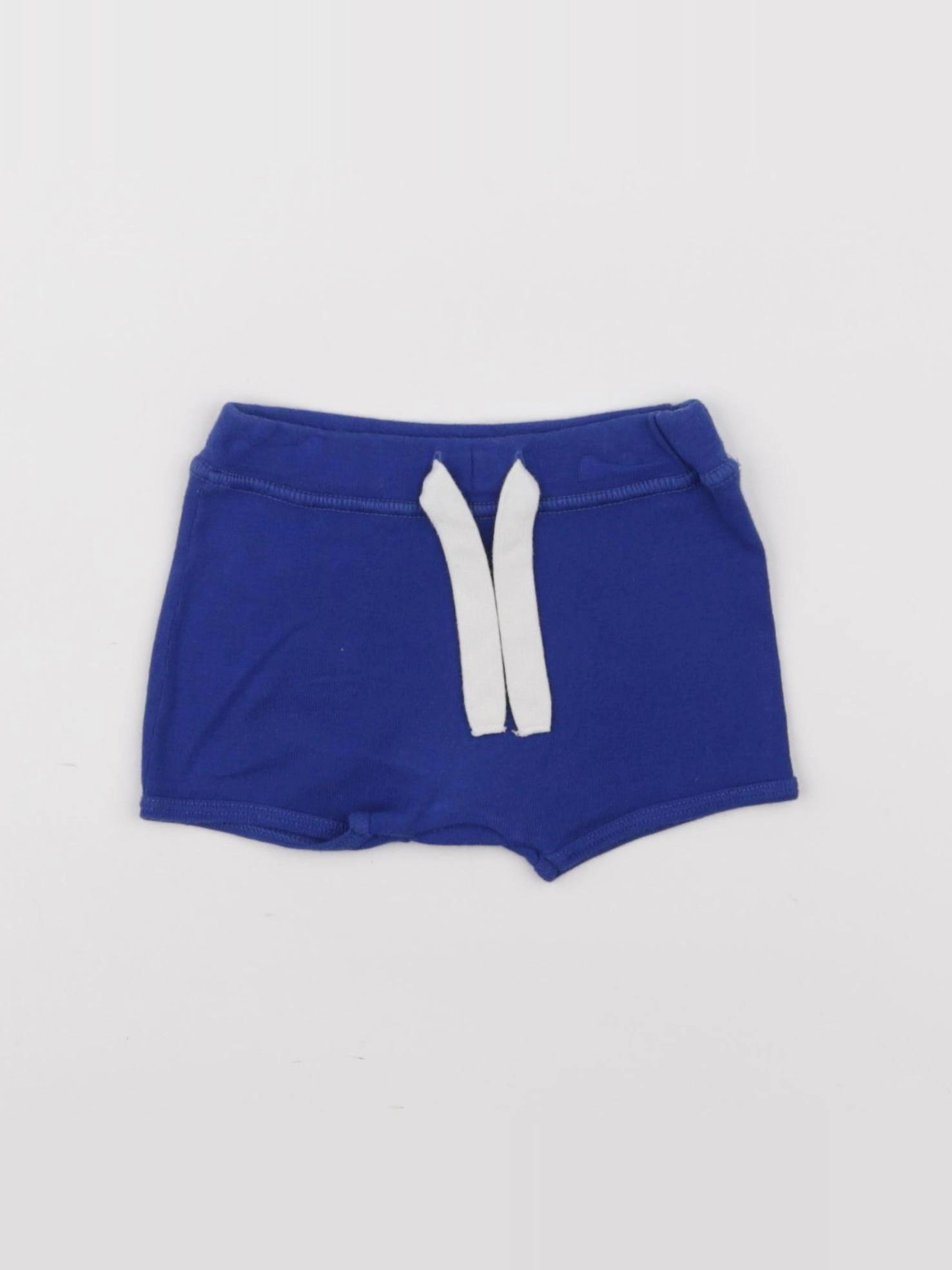Petit Bateau - short bleu - 6 mois
