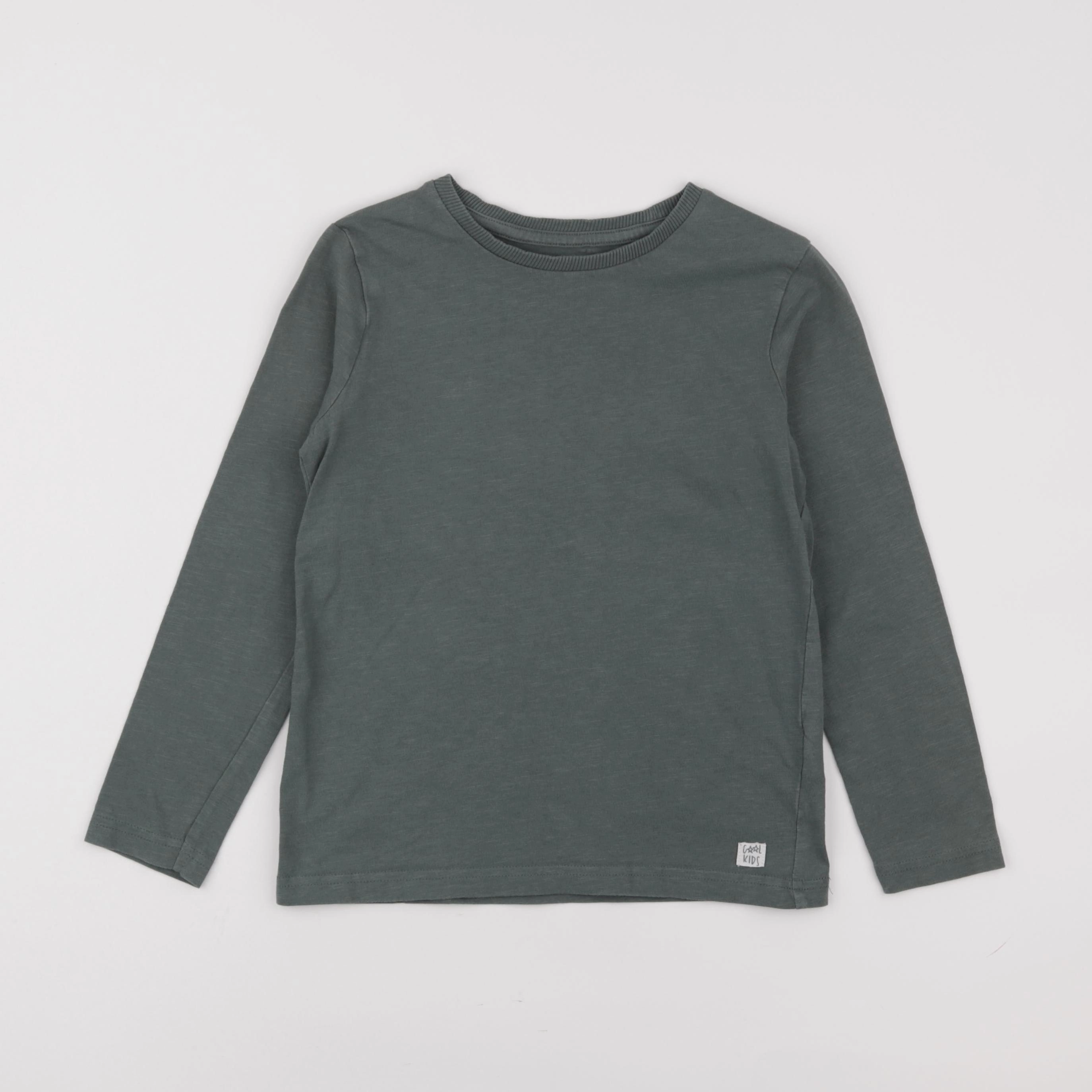 Vertbaudet - tee-shirt vert - 8 ans