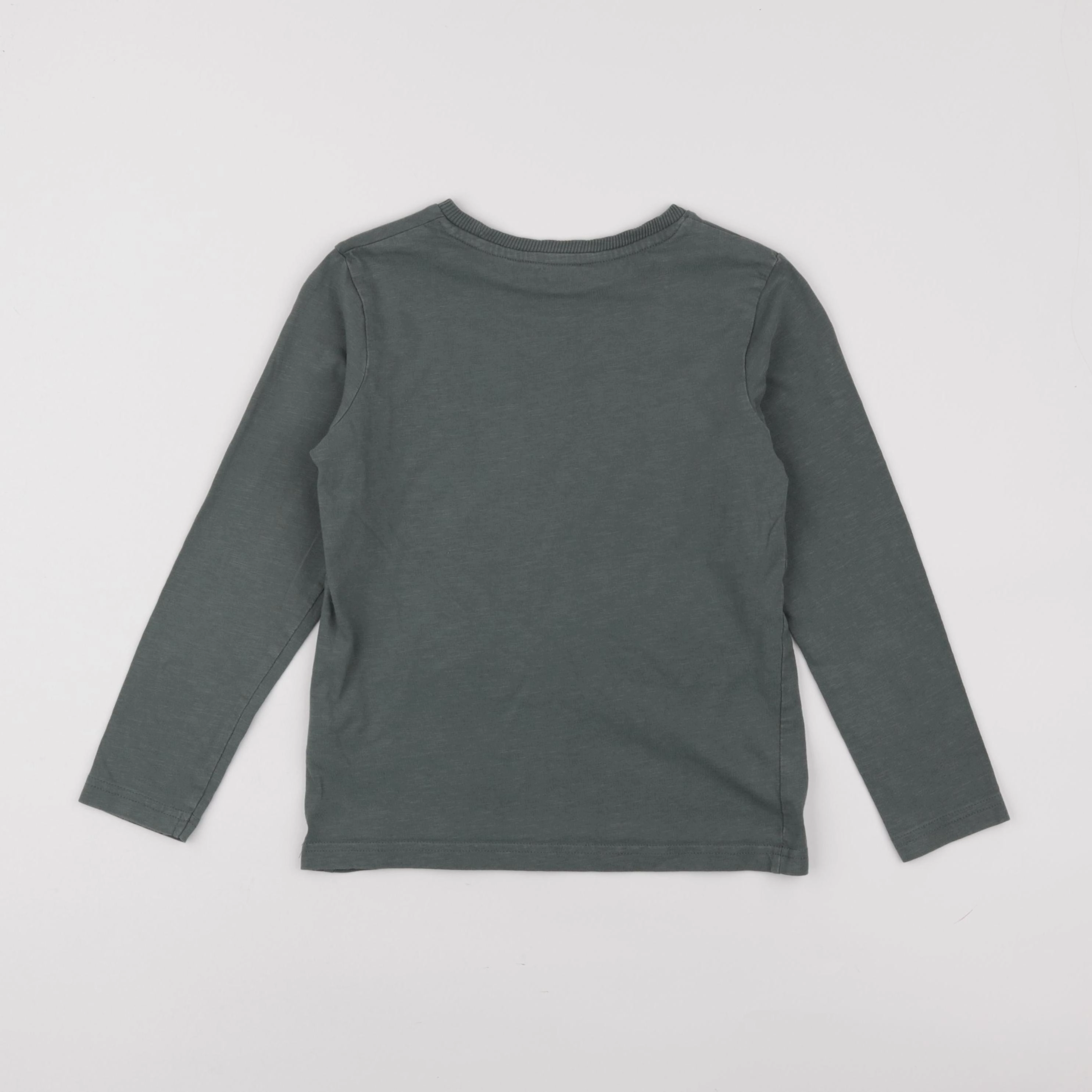 Vertbaudet - tee-shirt vert - 8 ans