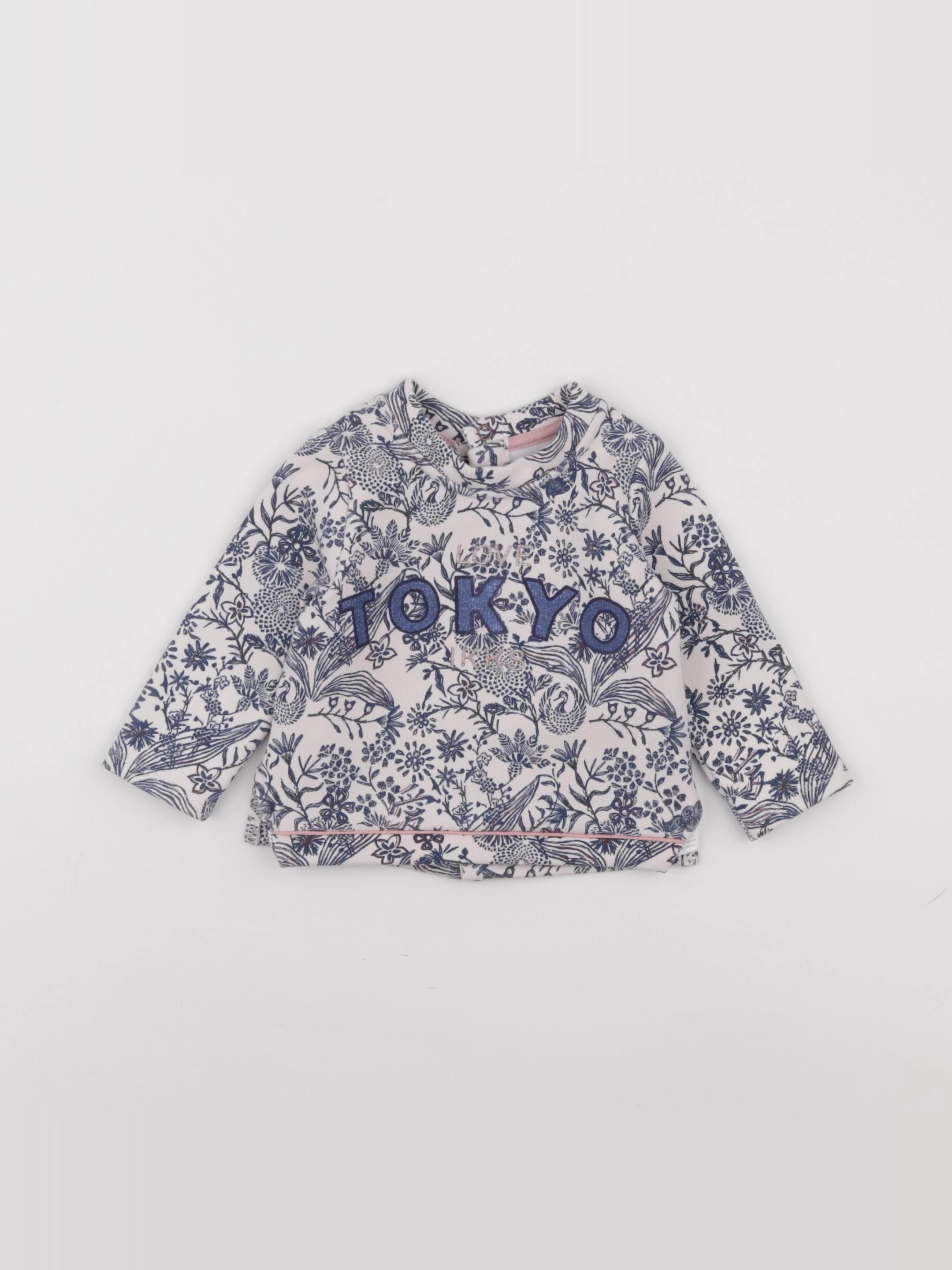 IKKS - sweat multicolore - 6 mois