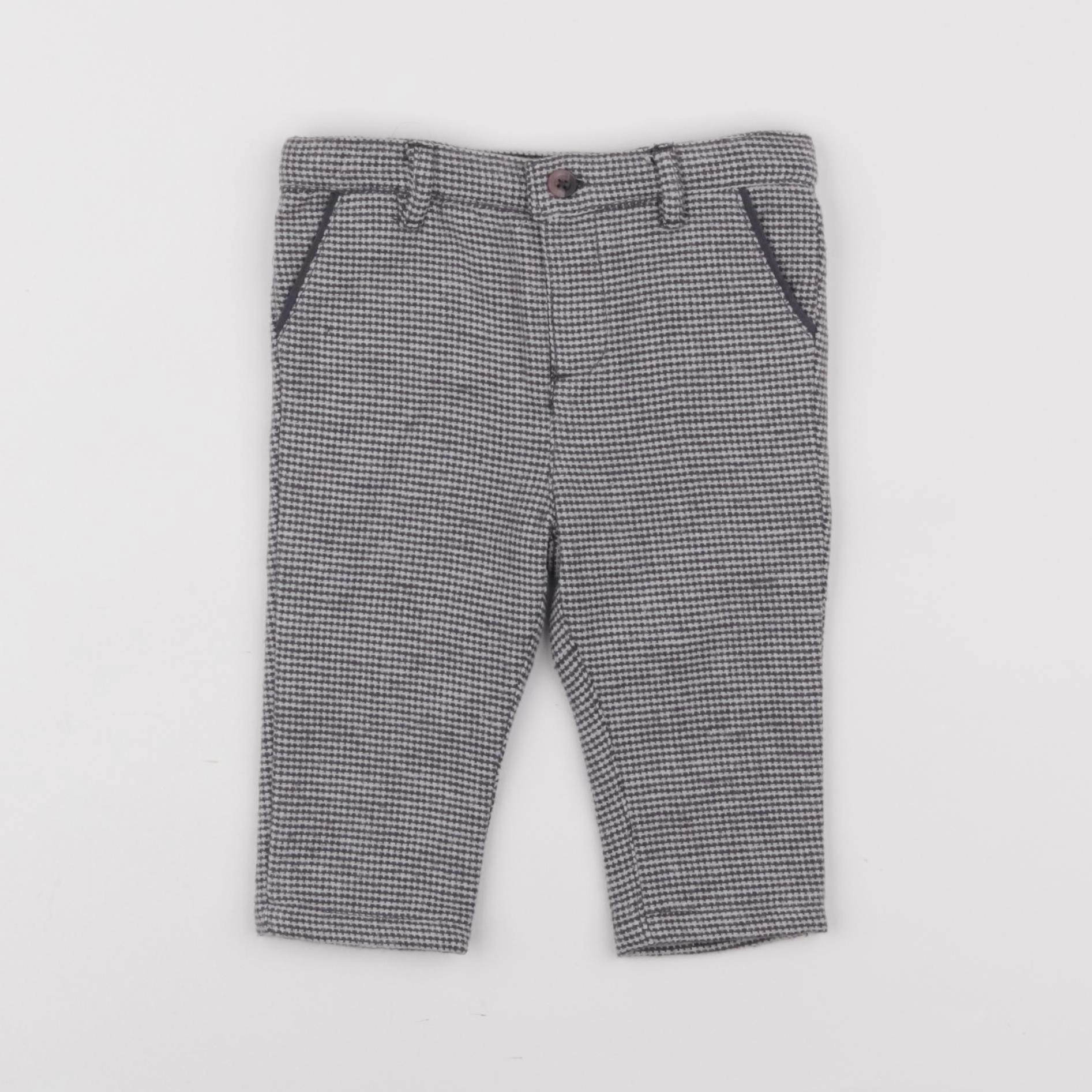 Natalys - pantalon gris - 6 mois