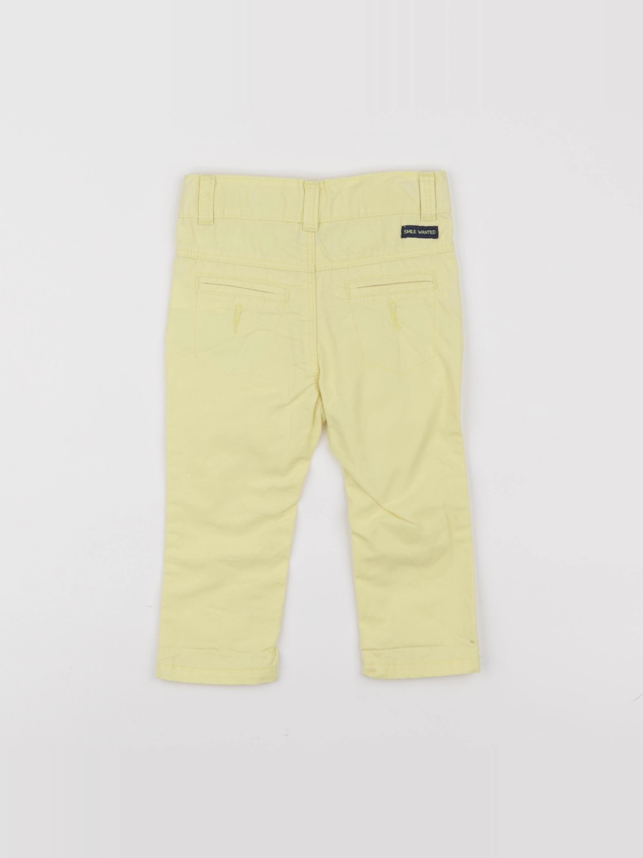 Tape à l'oeil - pantalon jaune - 12 mois