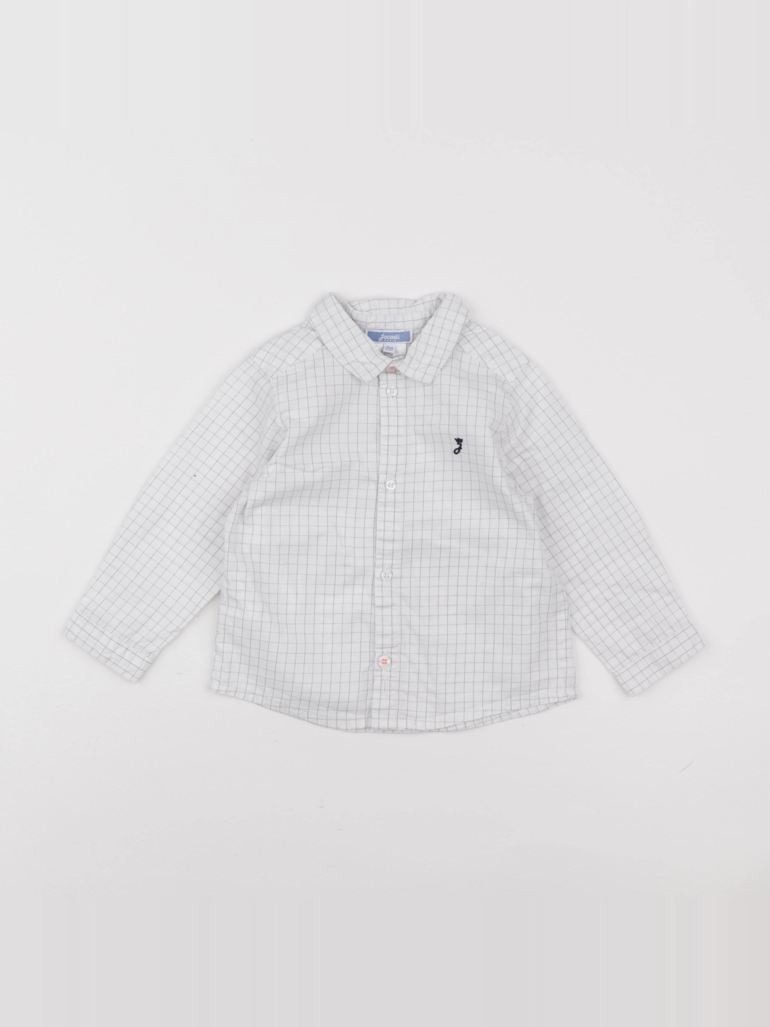 Jacadi - chemise blanc - 18 mois