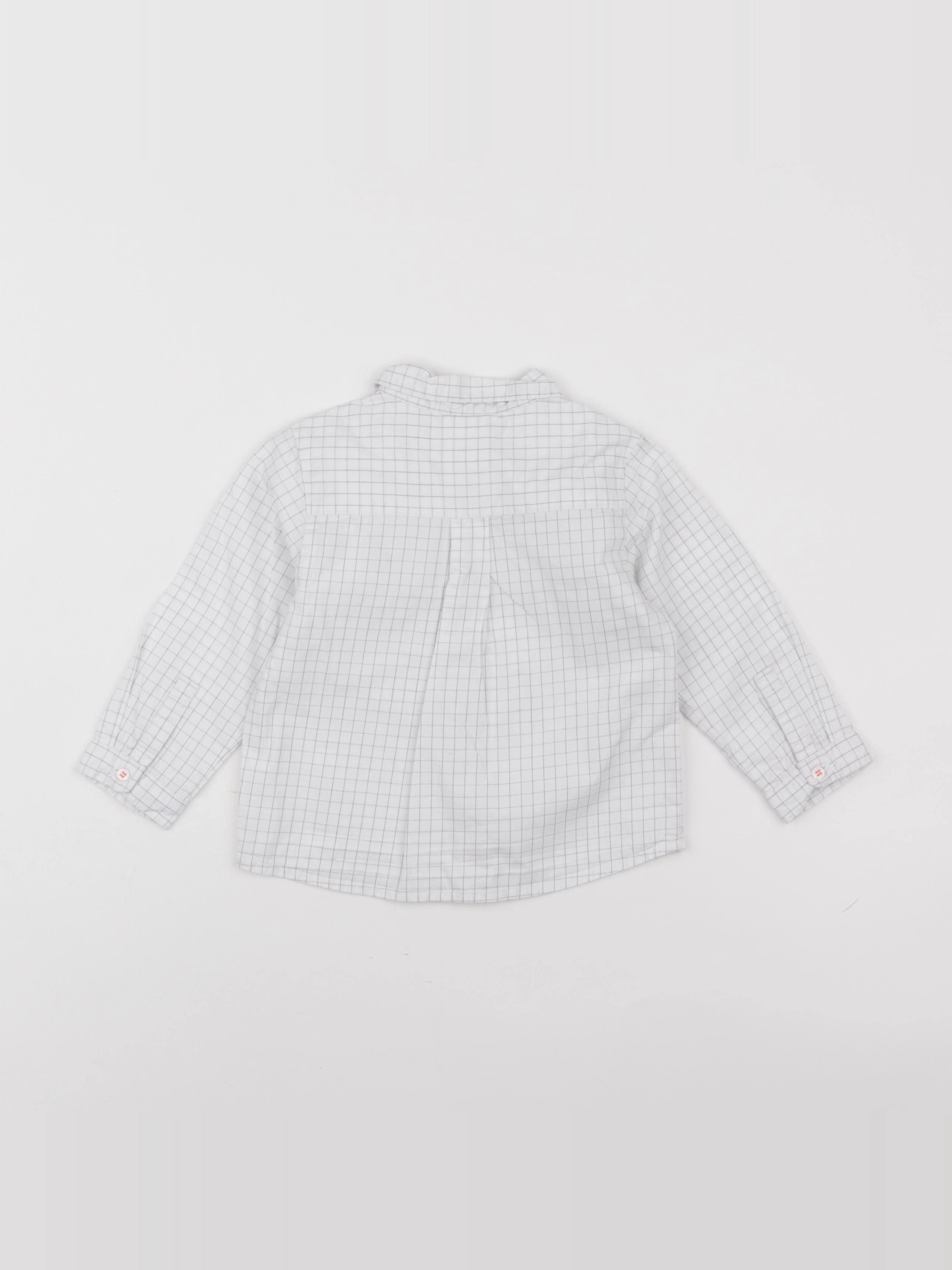 Jacadi - chemise blanc - 18 mois