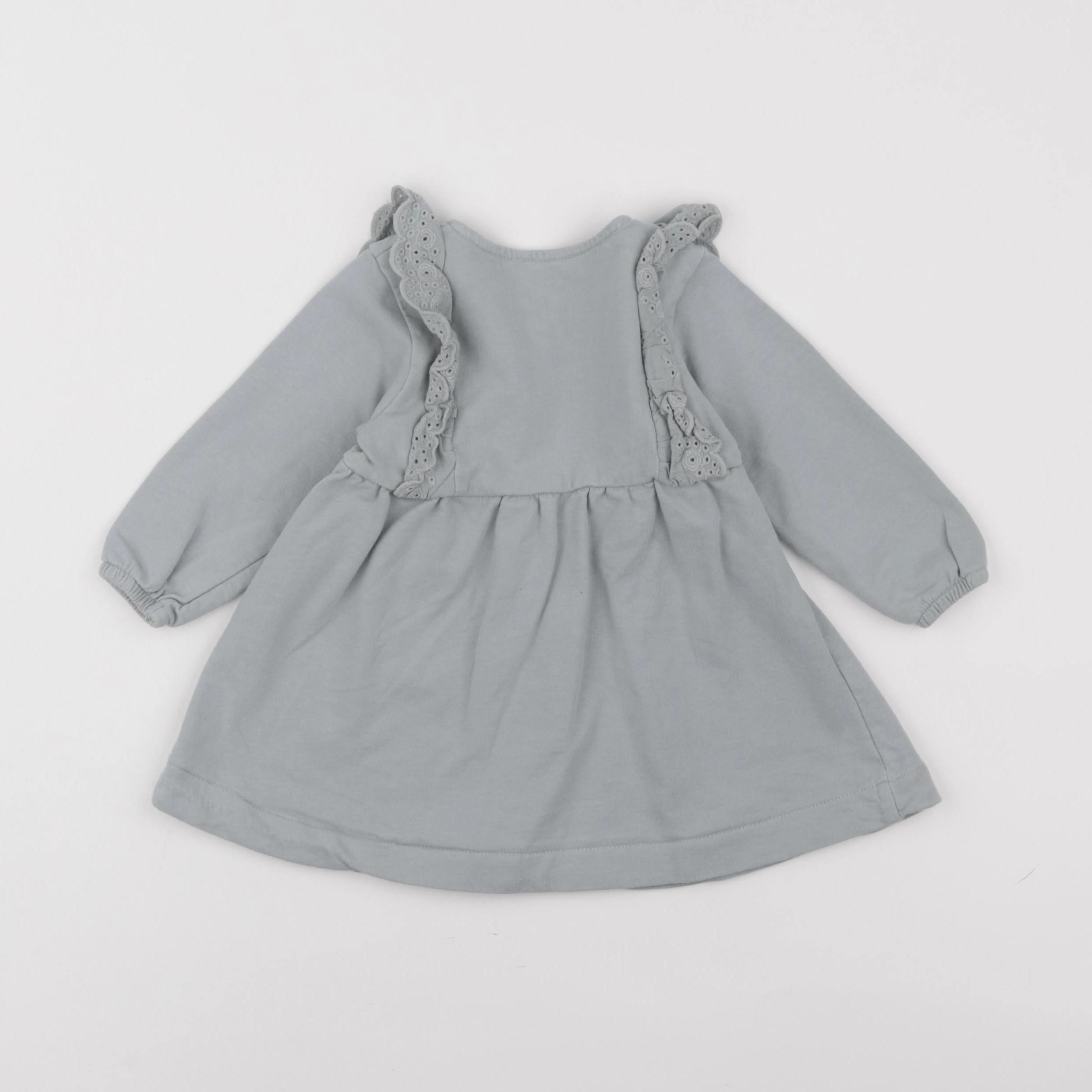 Vertbaudet - robe vert - 12 mois