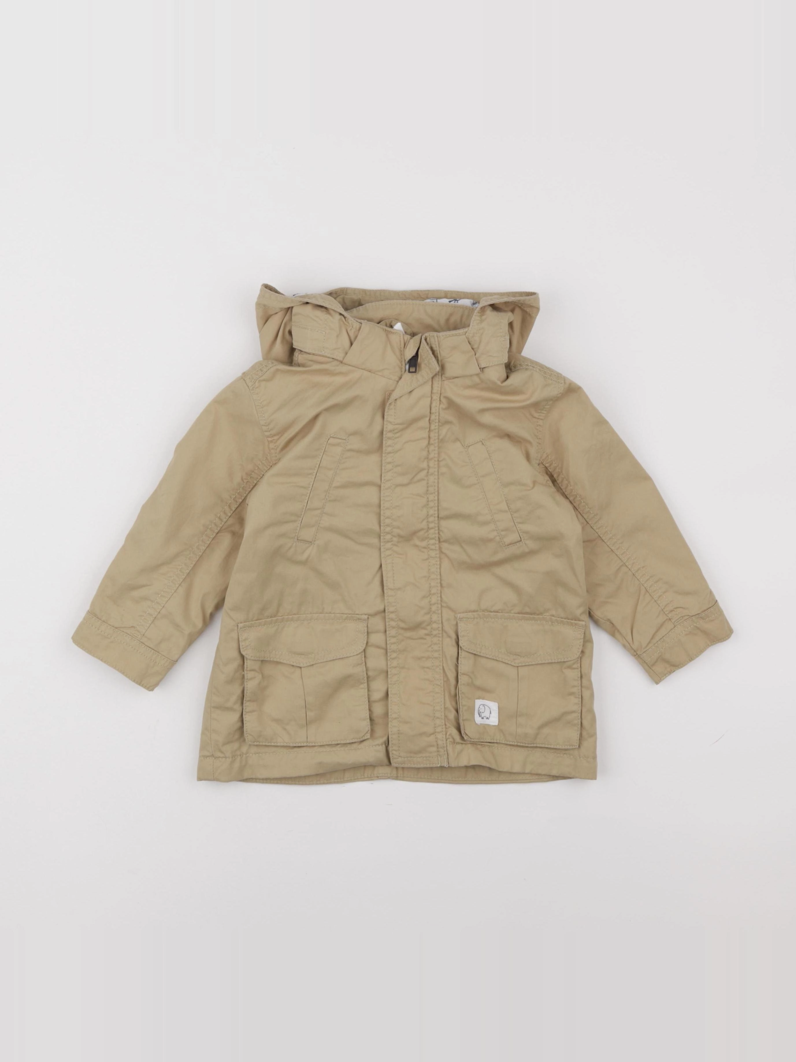 H&M - veste beige - 12/18 mois