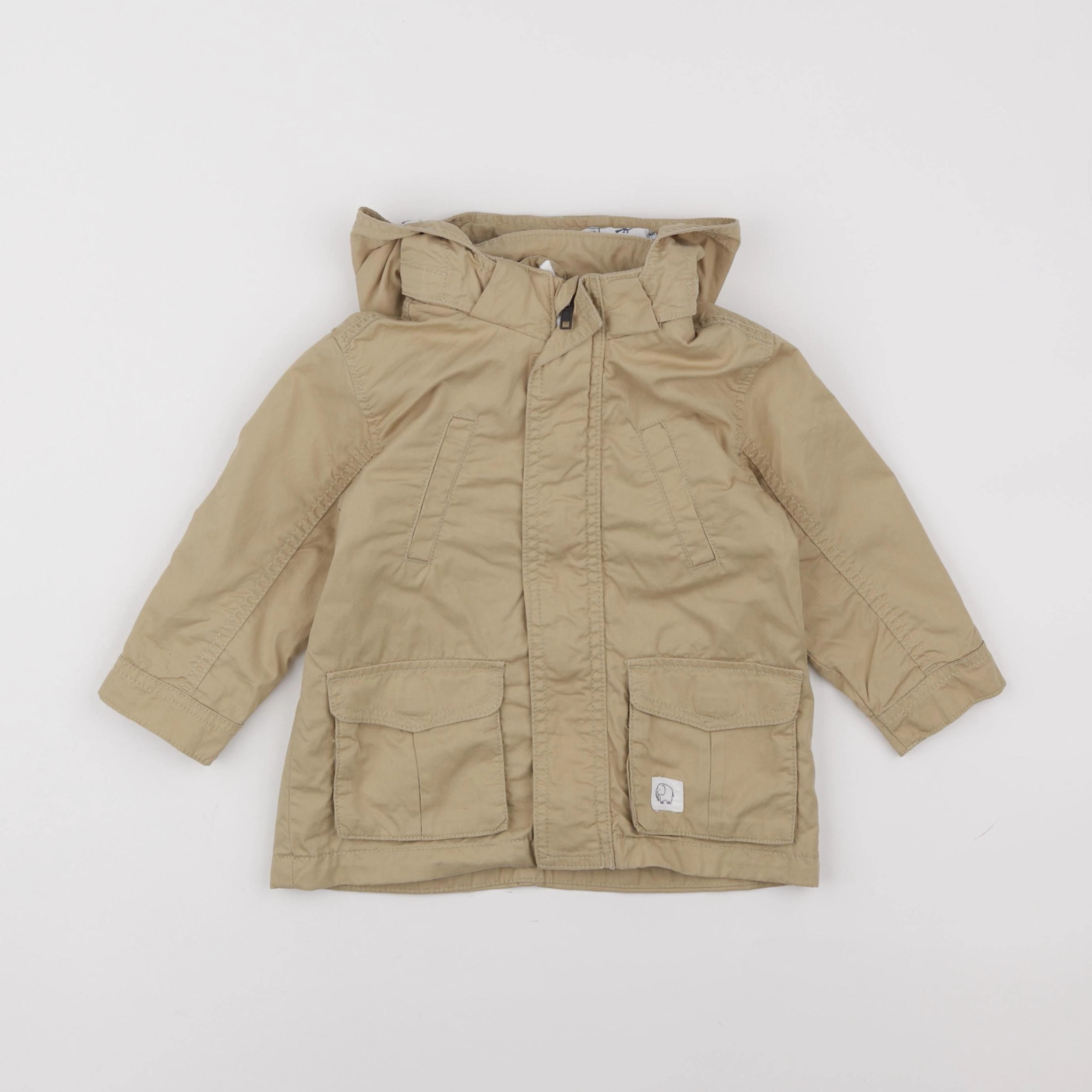 H&M - veste beige - 12/18 mois