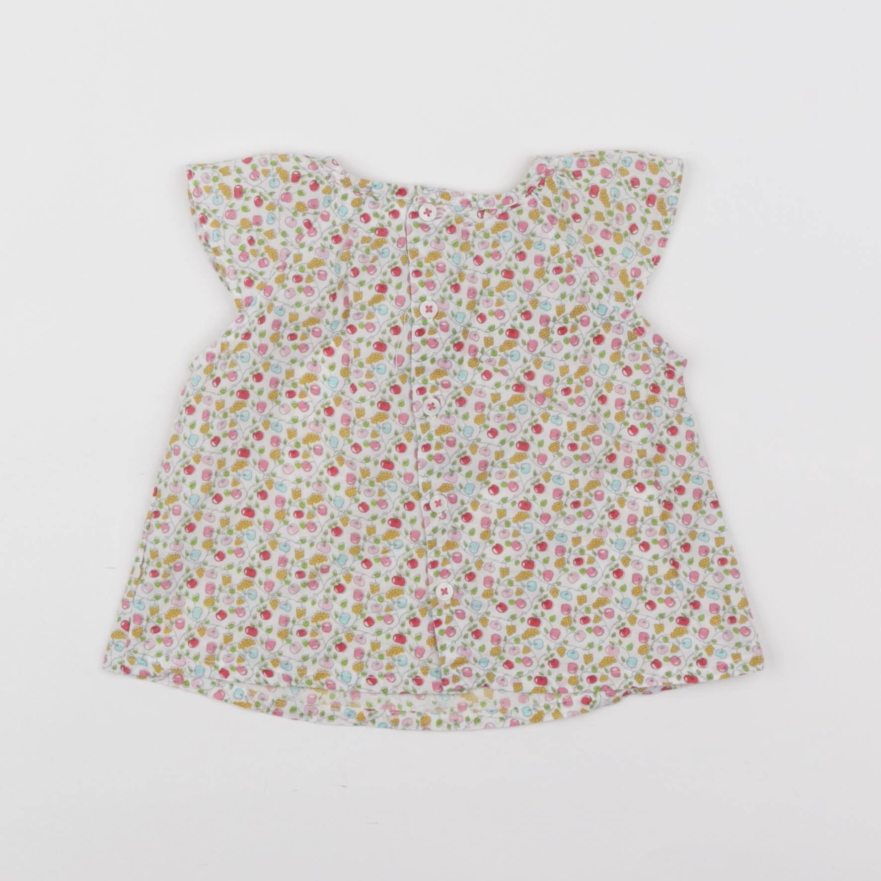 Boutchou - blouse multicolore - 3 mois
