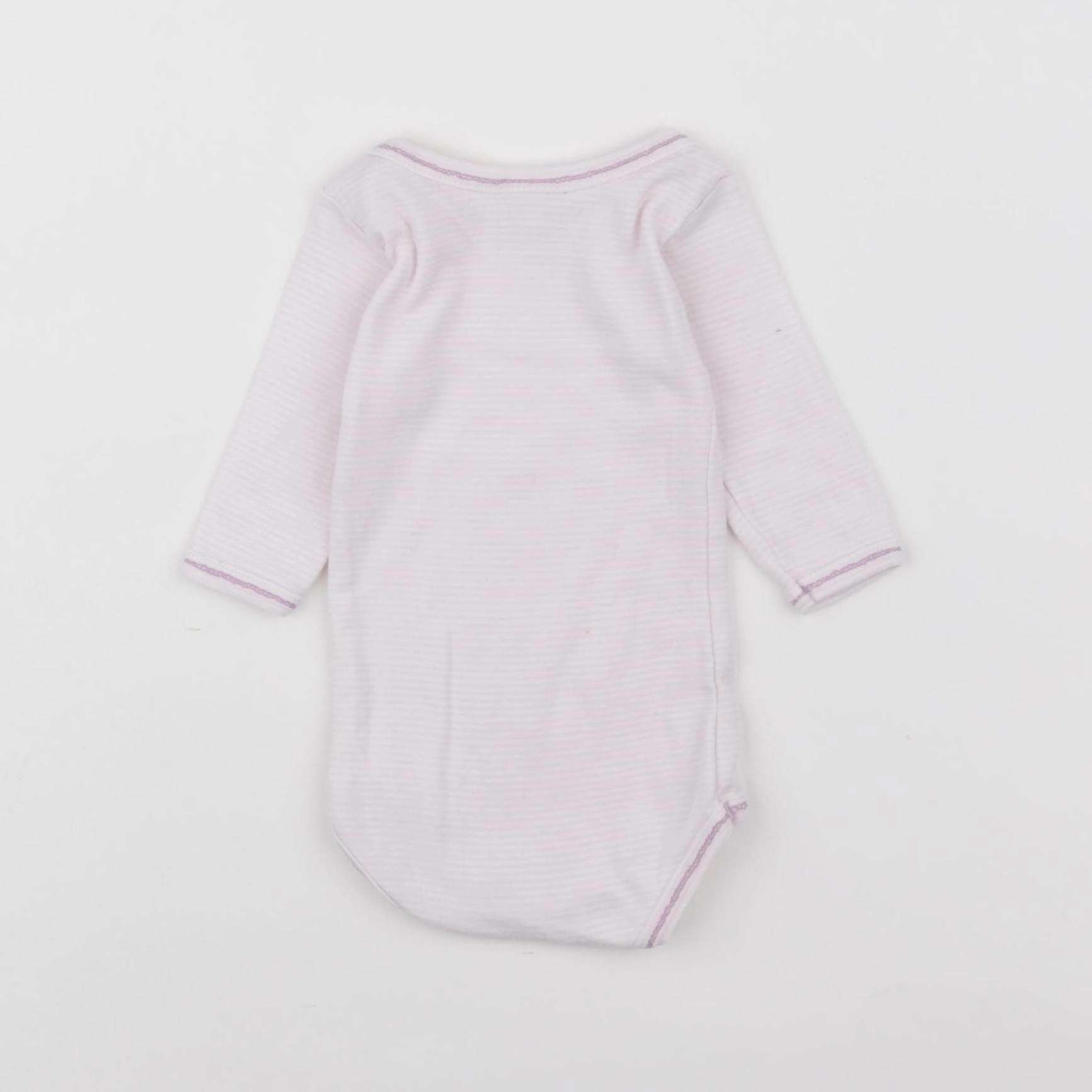 Petit Bateau - body rose - 3 mois
