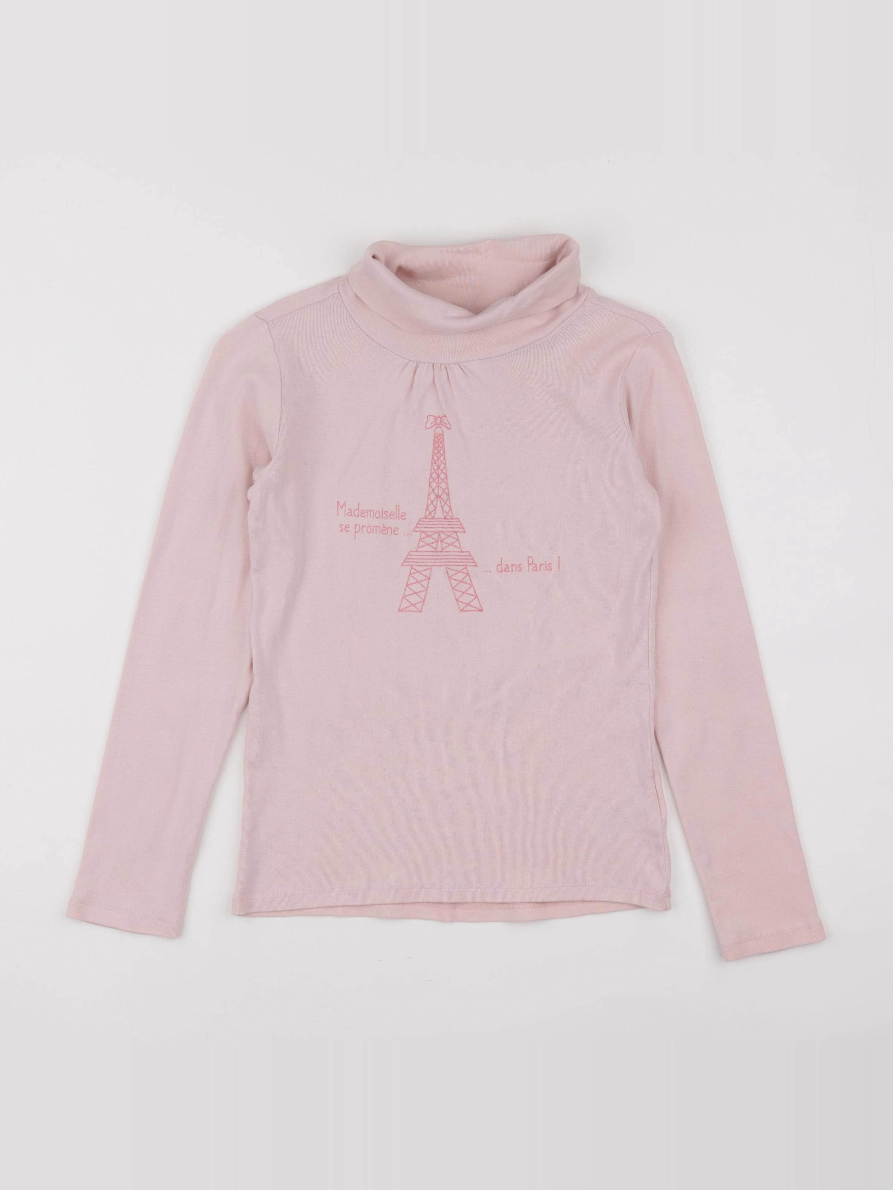 Vertbaudet - sous-pull rose - 12 ans