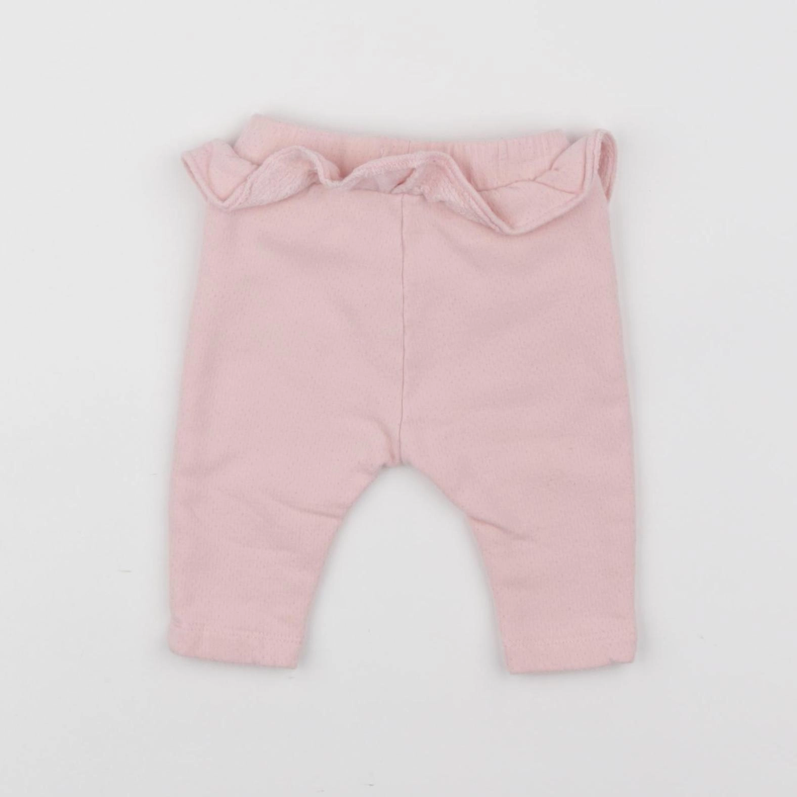 Vertbaudet - sarouel rose - 3 mois