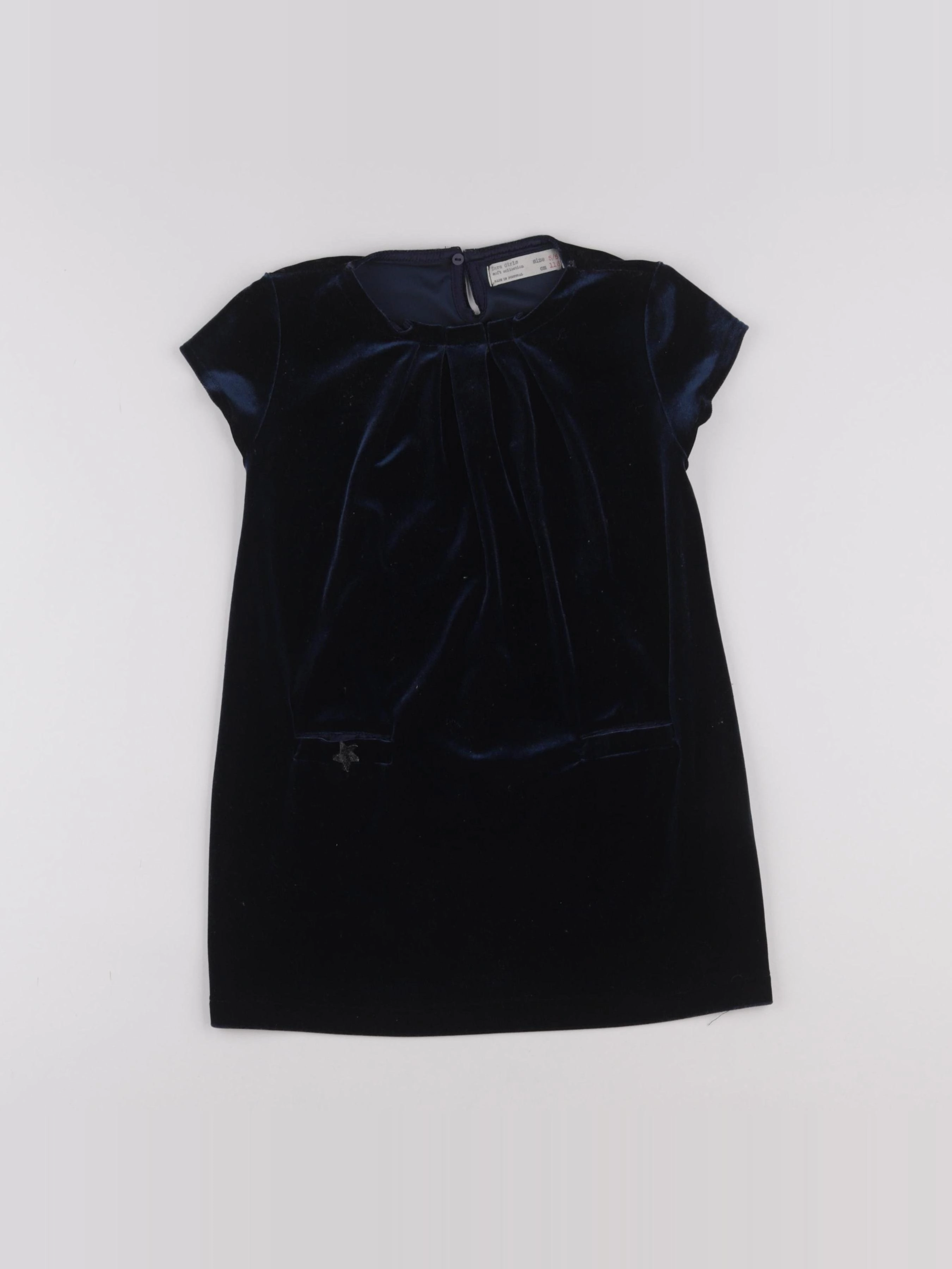 Zara - robe bleu - 5/6 ans
