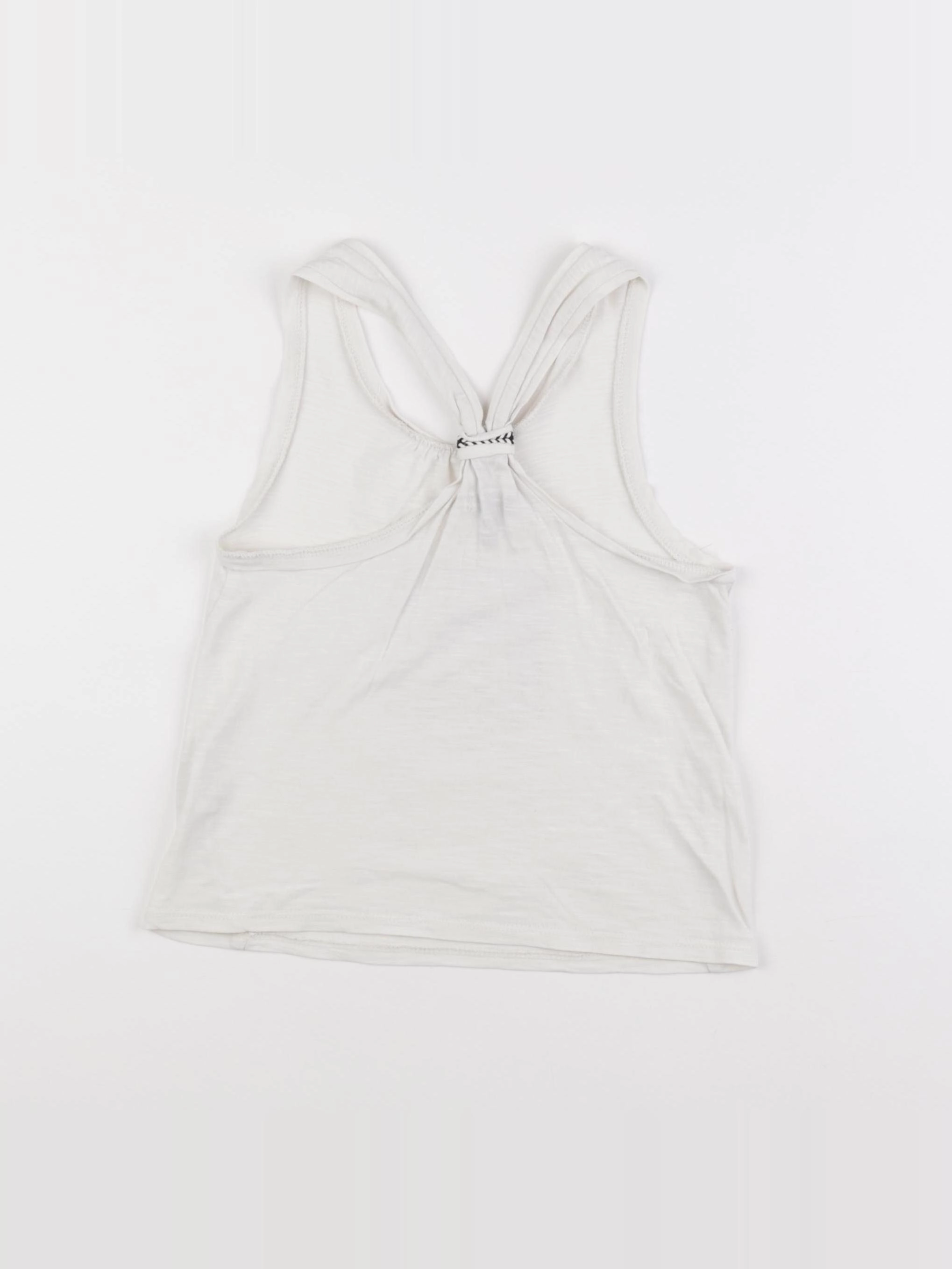 IKKS - débardeur blanc - 6 ans