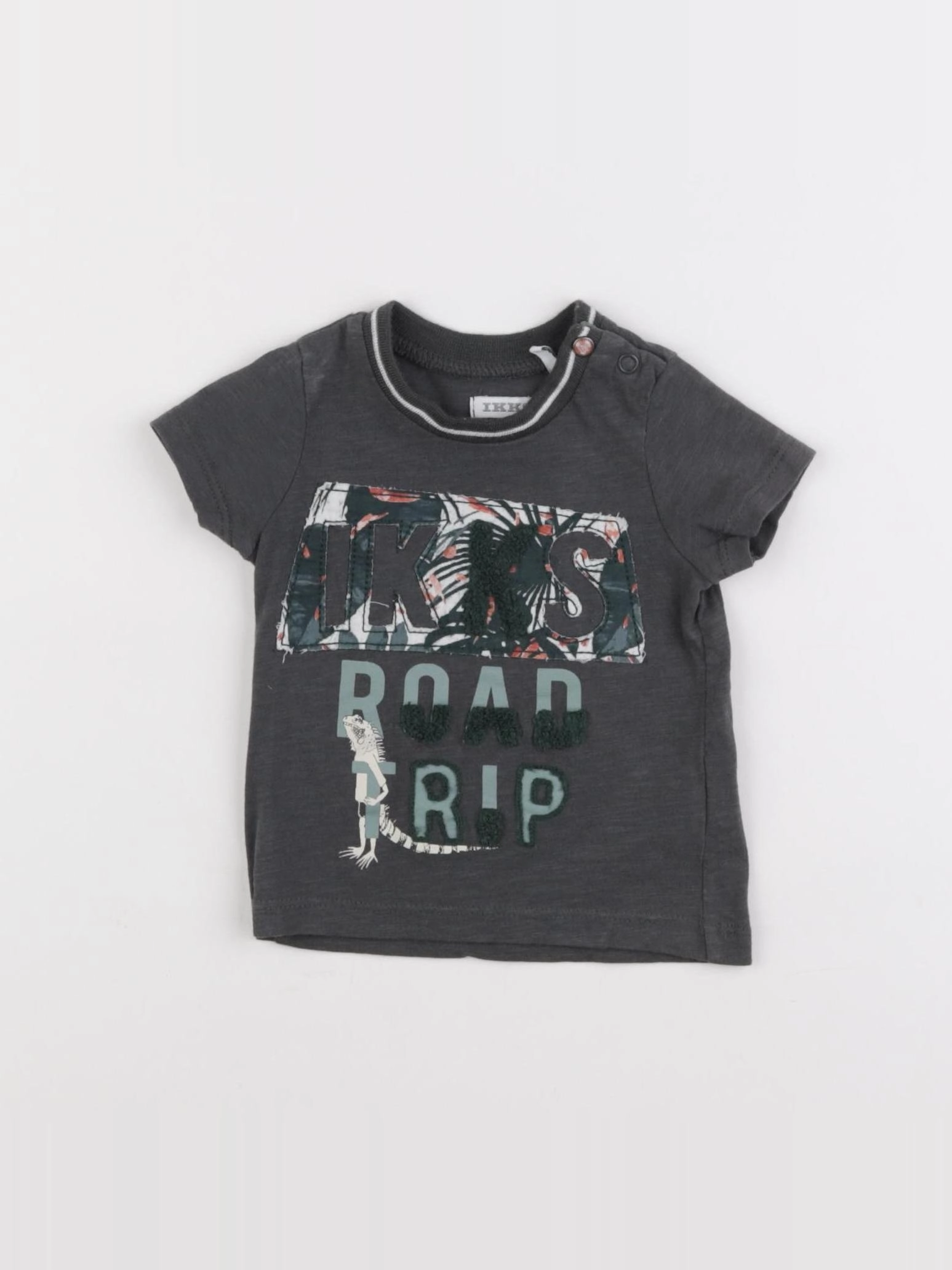 IKKS - tee-shirt gris - 3 mois