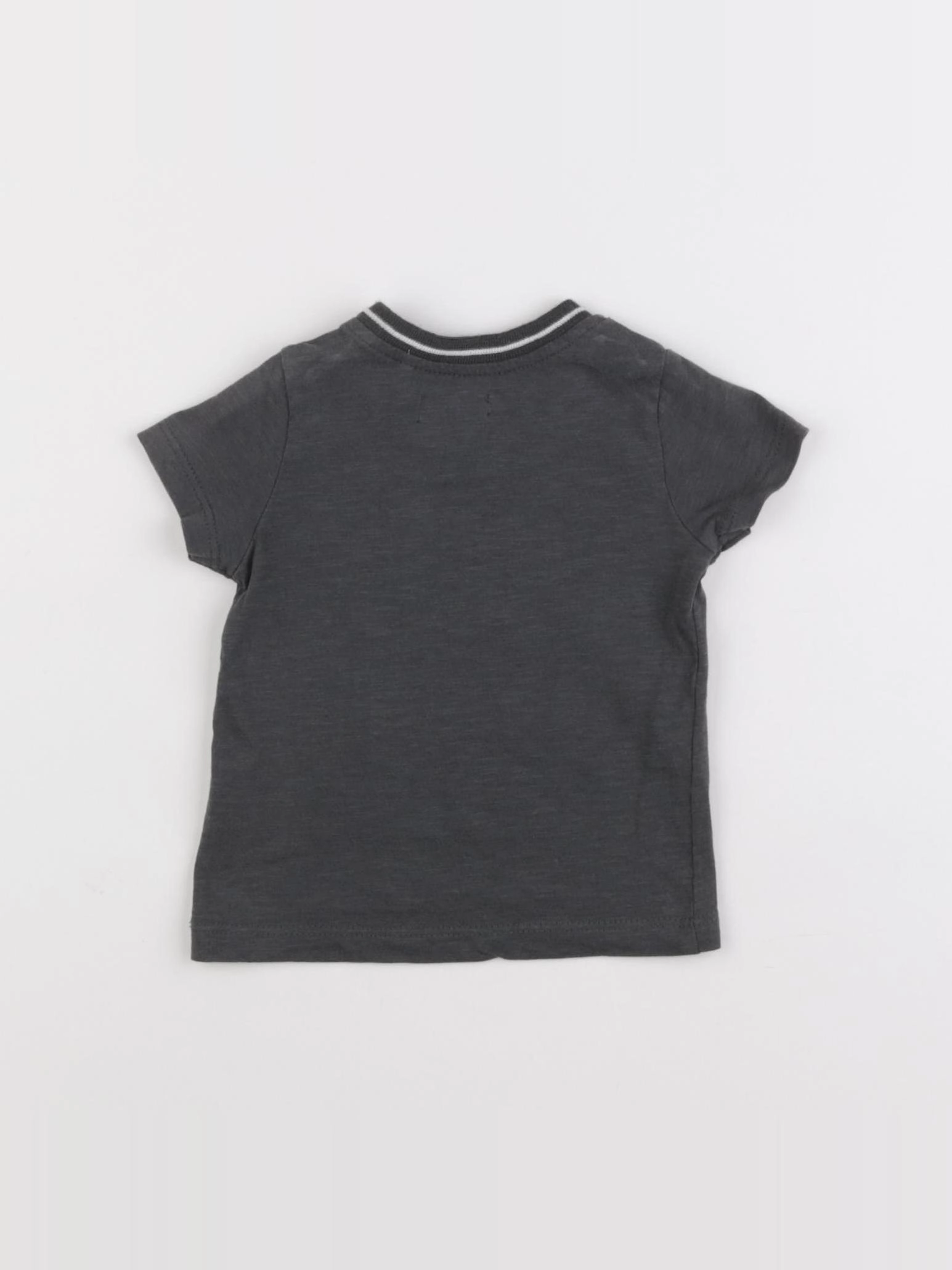 IKKS - tee-shirt gris - 3 mois