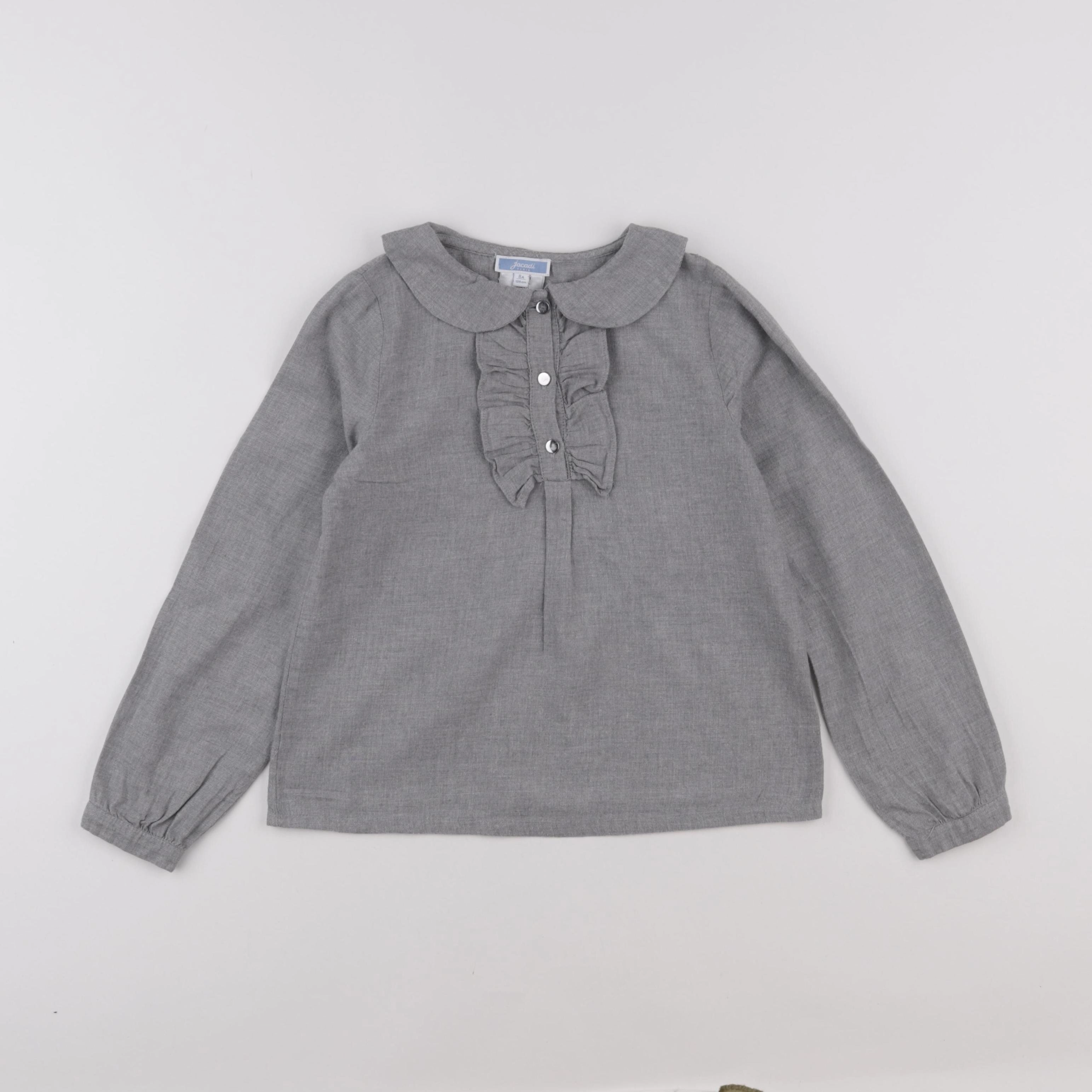 Jacadi - blouse gris - 8 ans