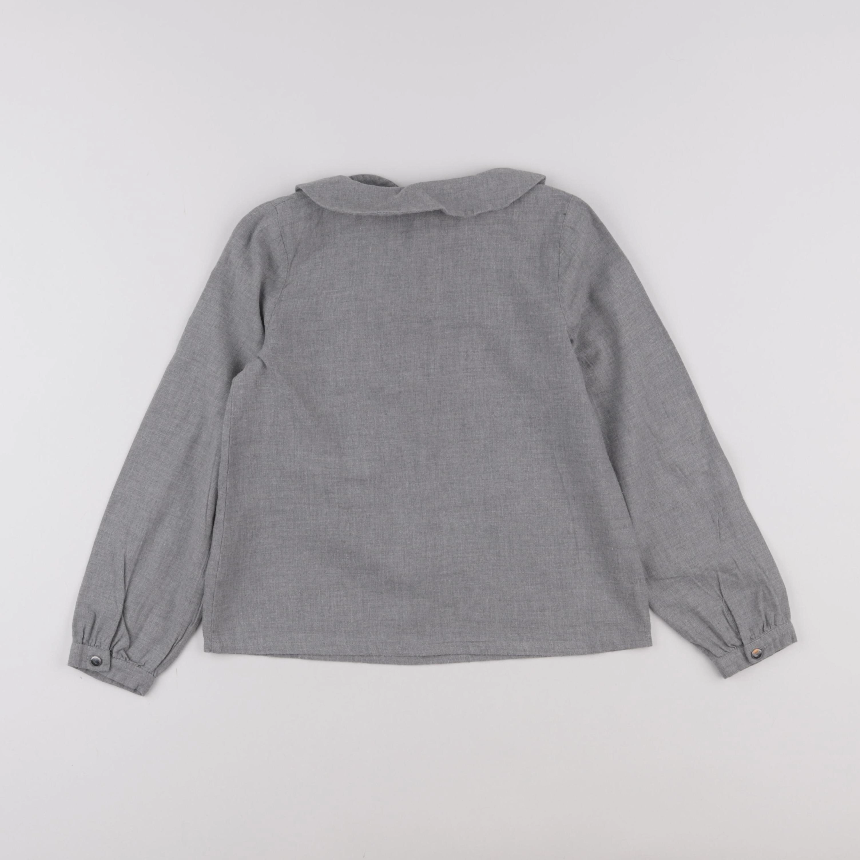 Jacadi - blouse gris - 8 ans
