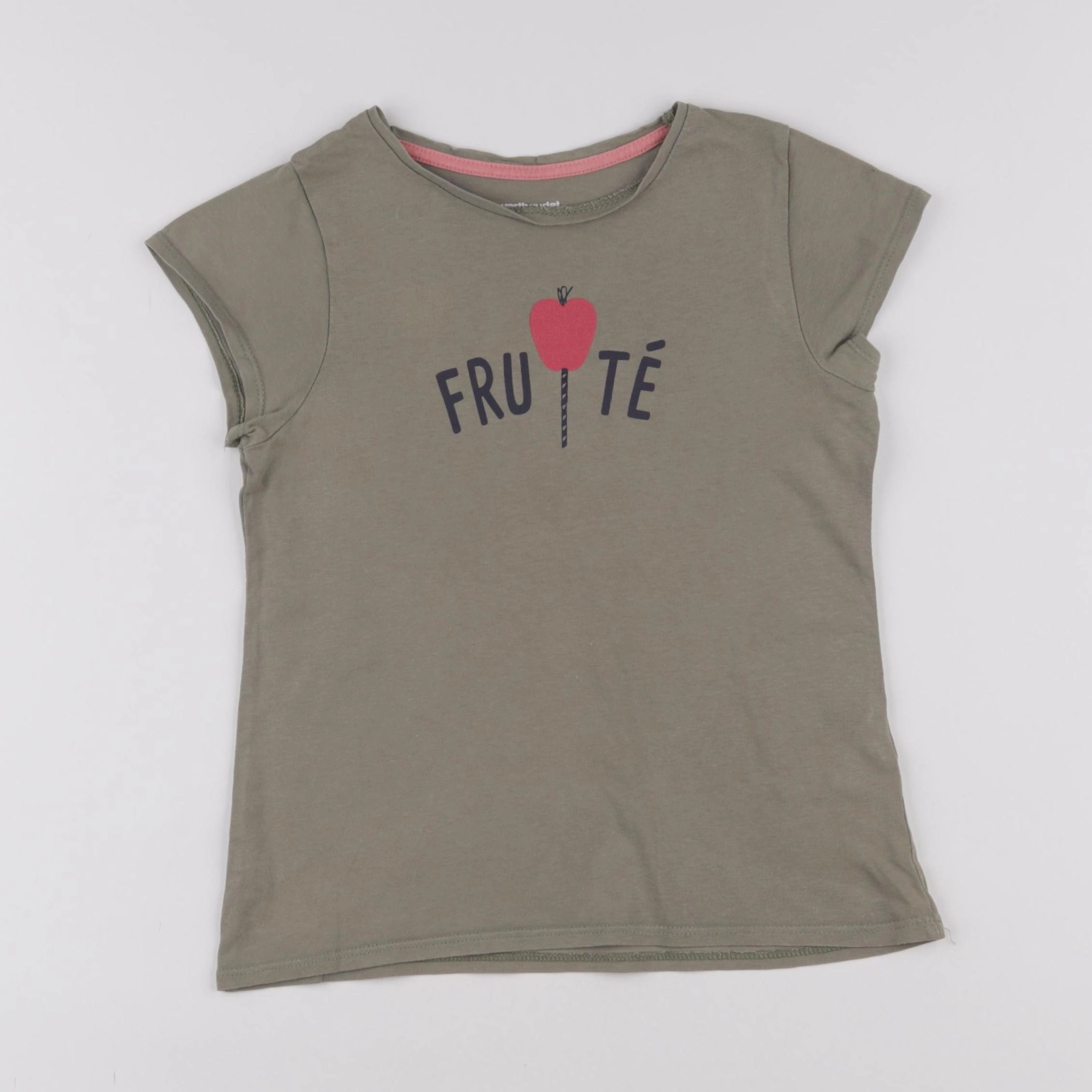 Vertbaudet - tee-shirt vert - 8 ans