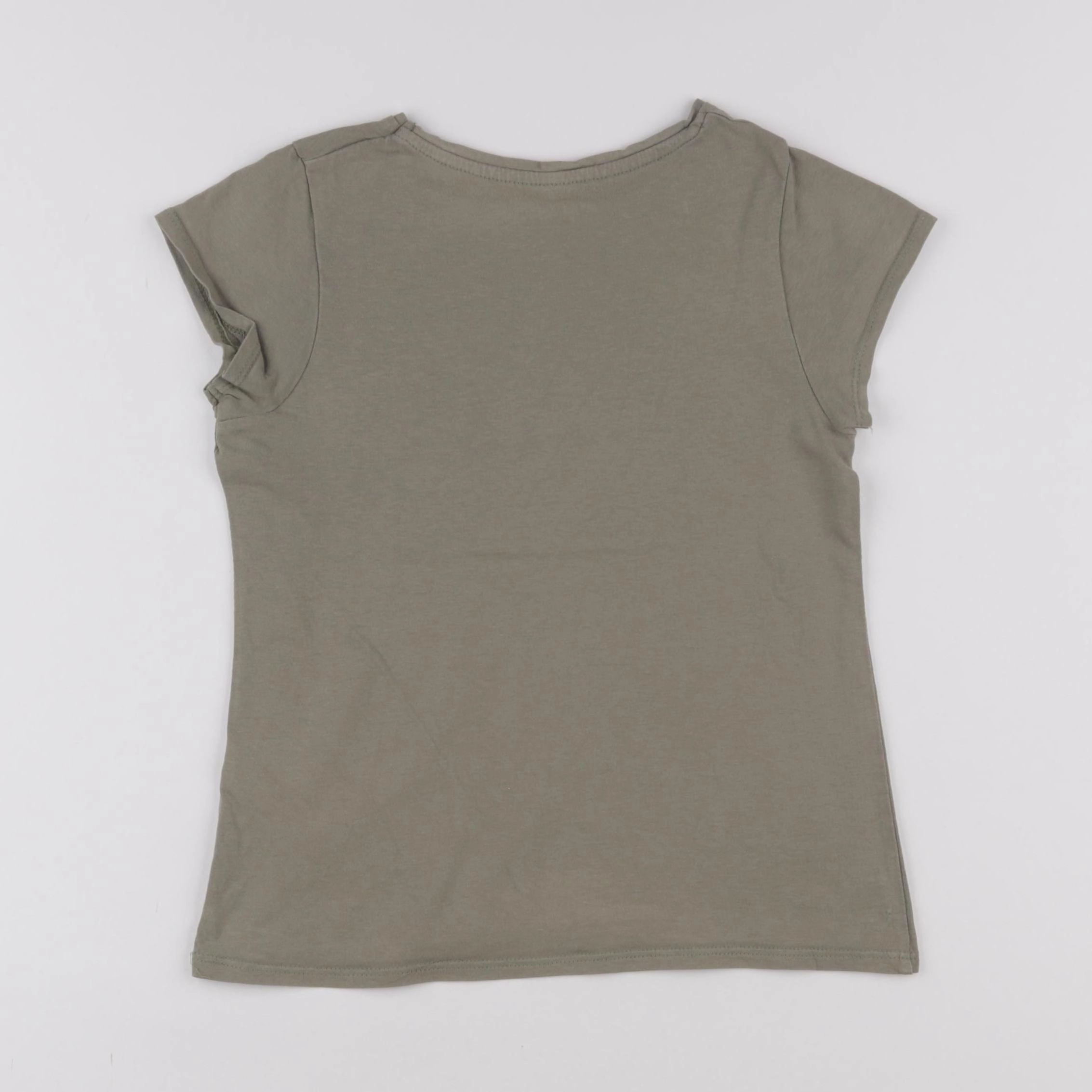 Vertbaudet - tee-shirt vert - 8 ans