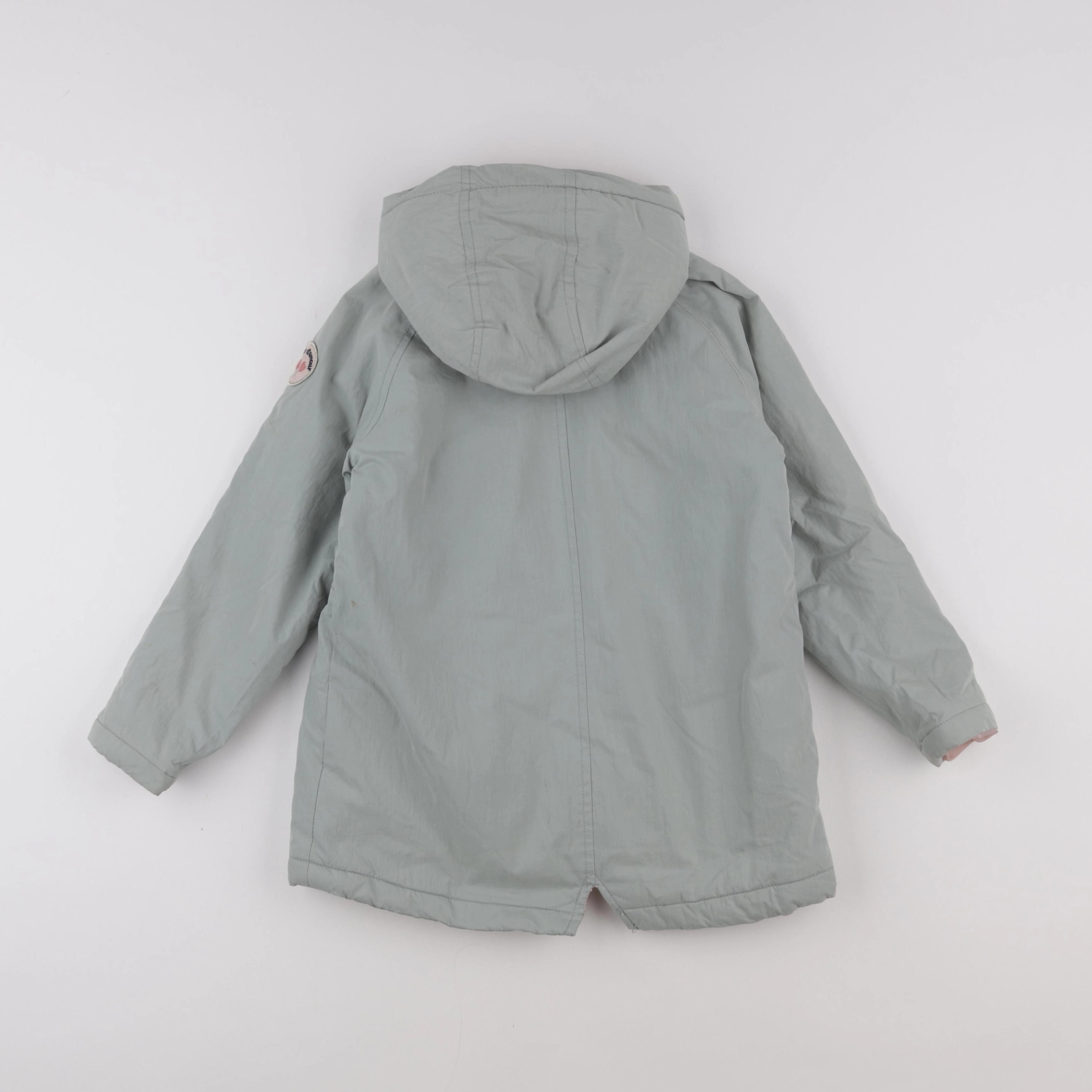Vertbaudet - manteau vert - 8 ans