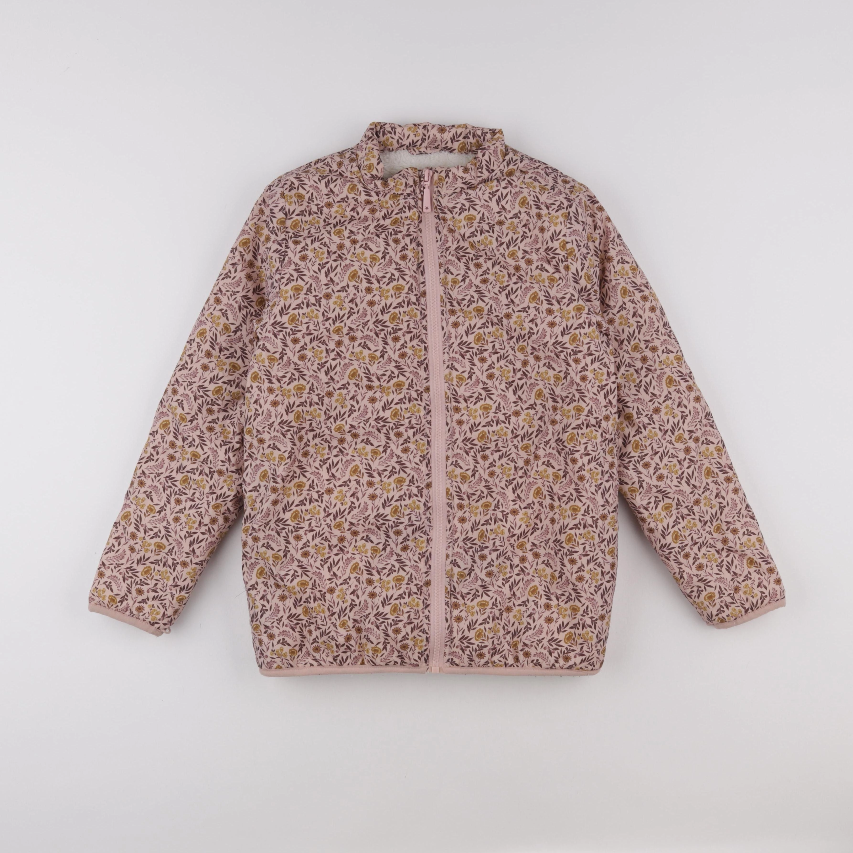 Vertbaudet - doudoune rose, violet - 10 ans