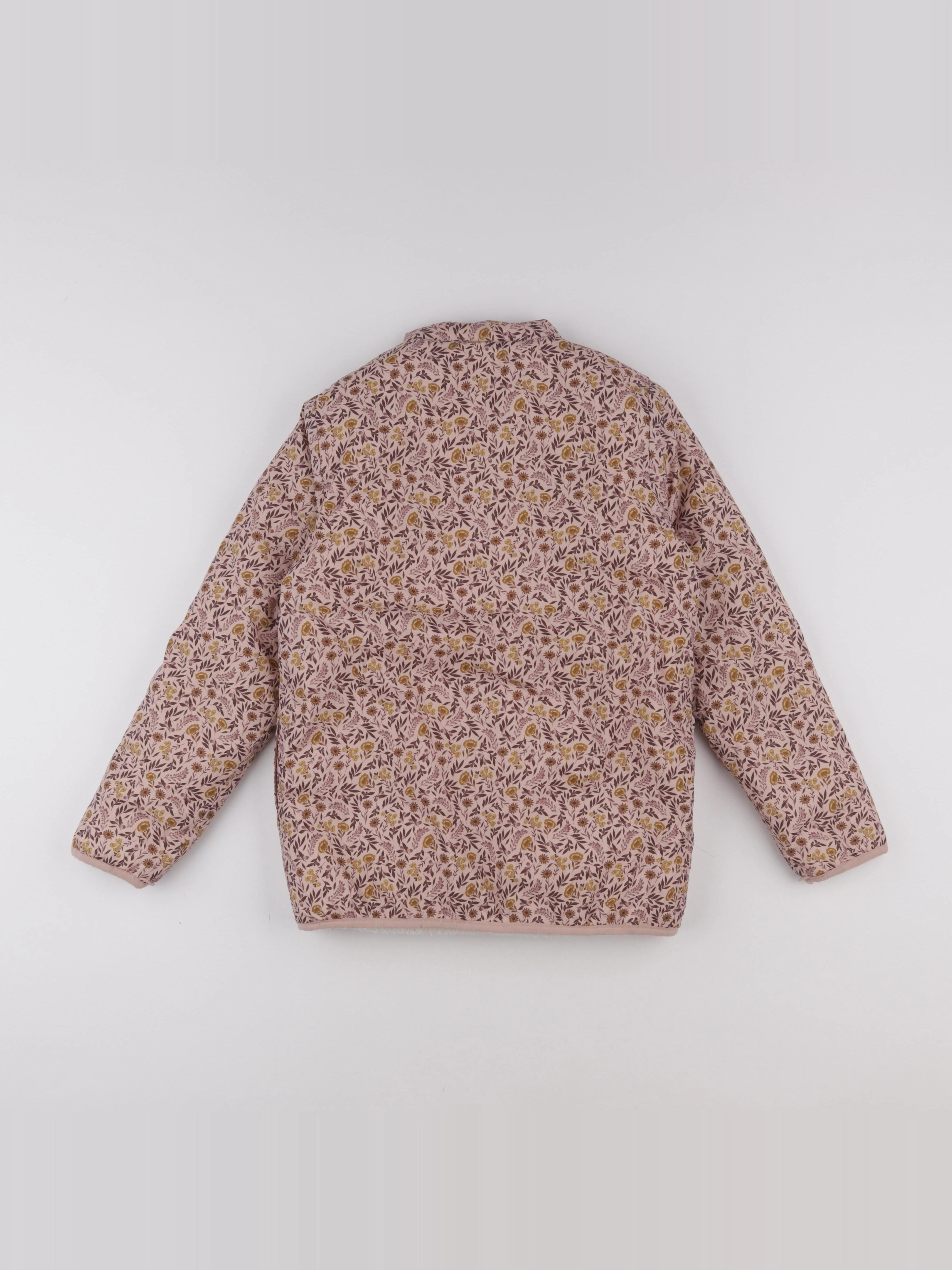 Vertbaudet - doudoune rose, violet - 10 ans
