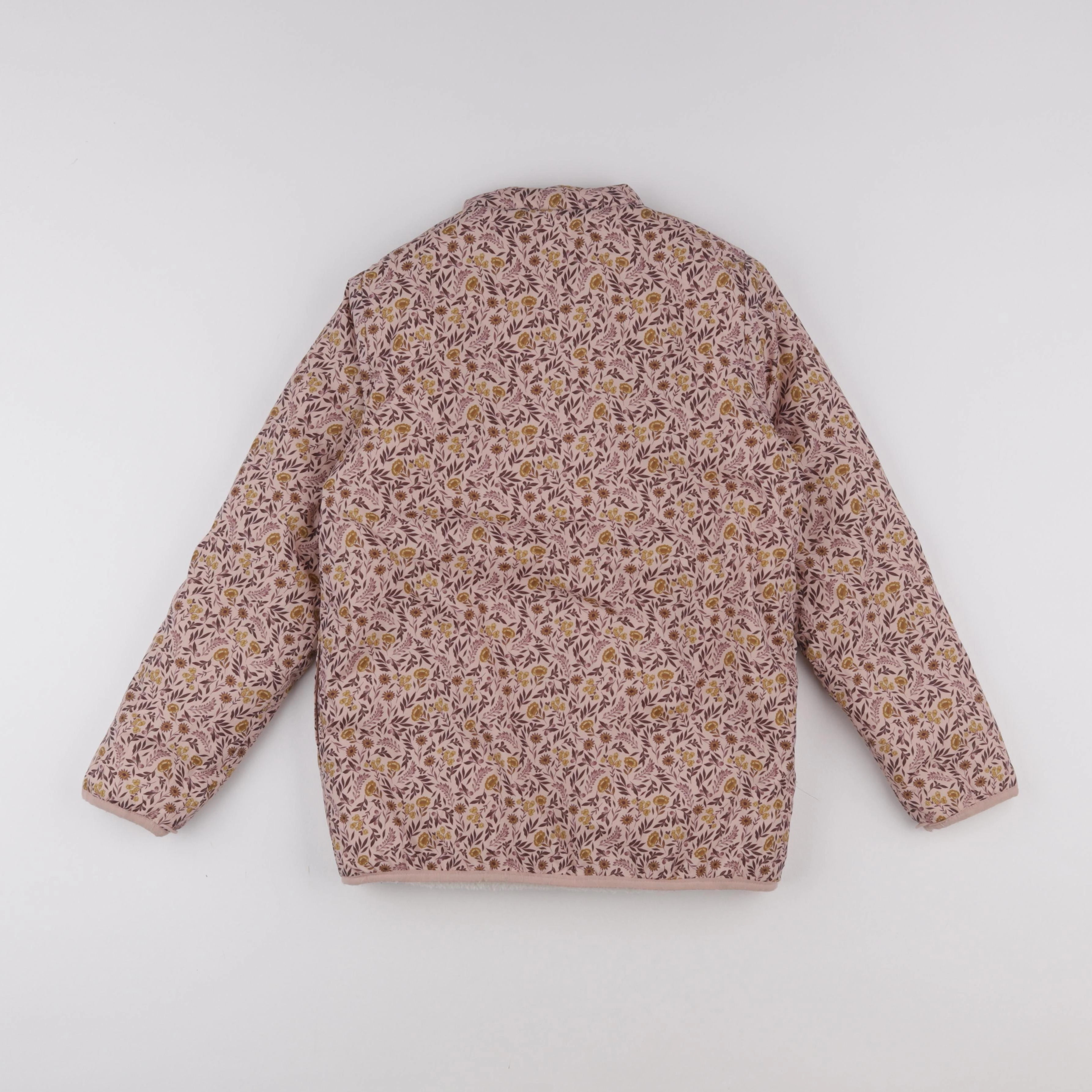 Vertbaudet - doudoune rose, violet - 10 ans
