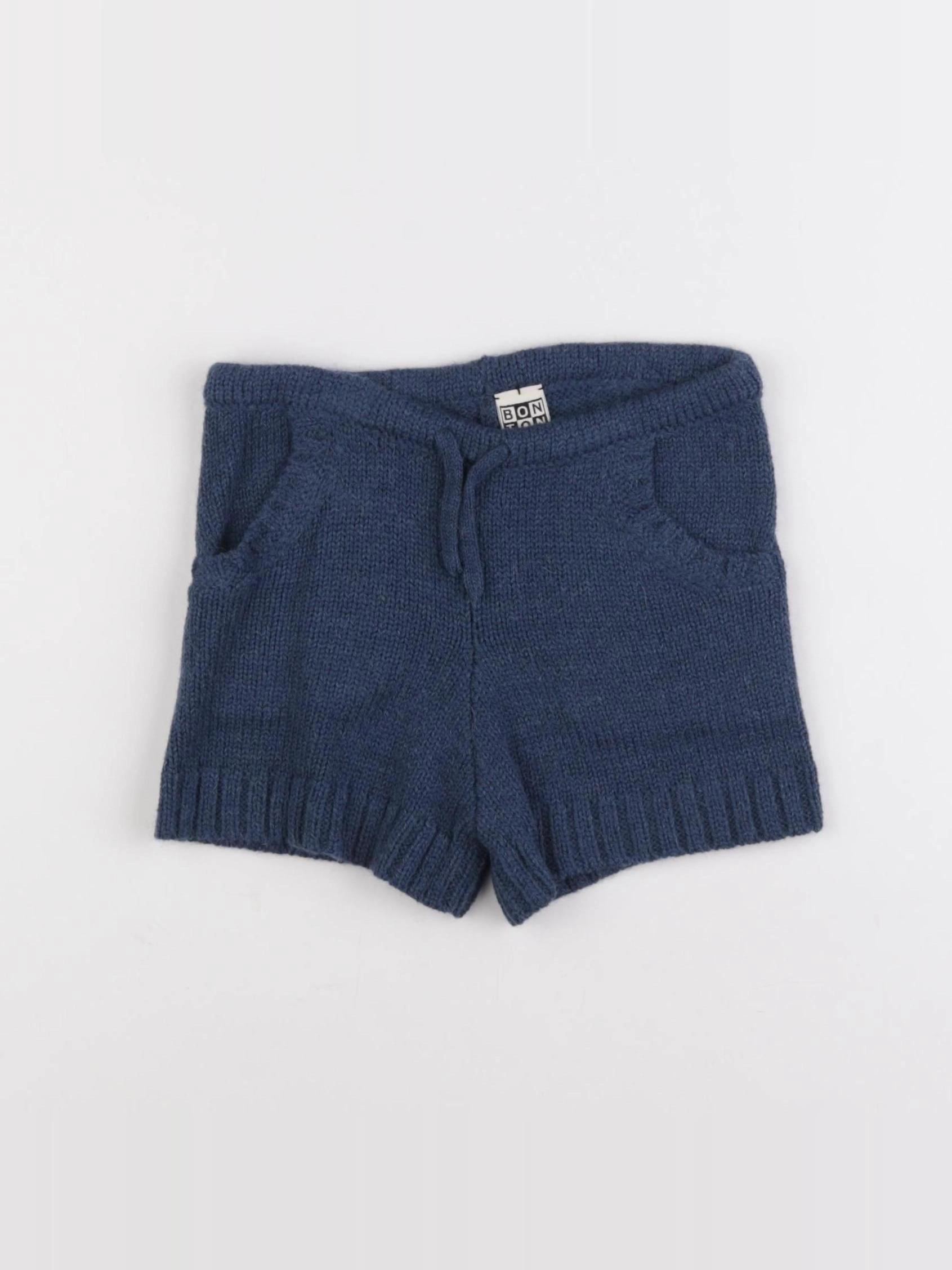 Bonton - short bleu - 6 ans