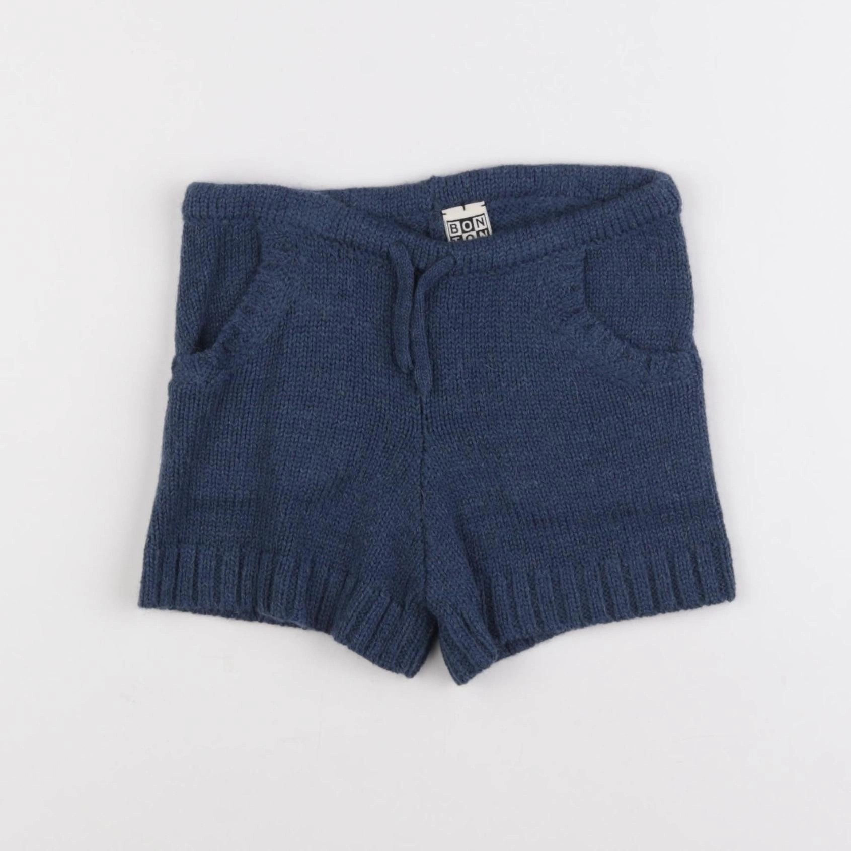 Bonton - short bleu - 6 ans