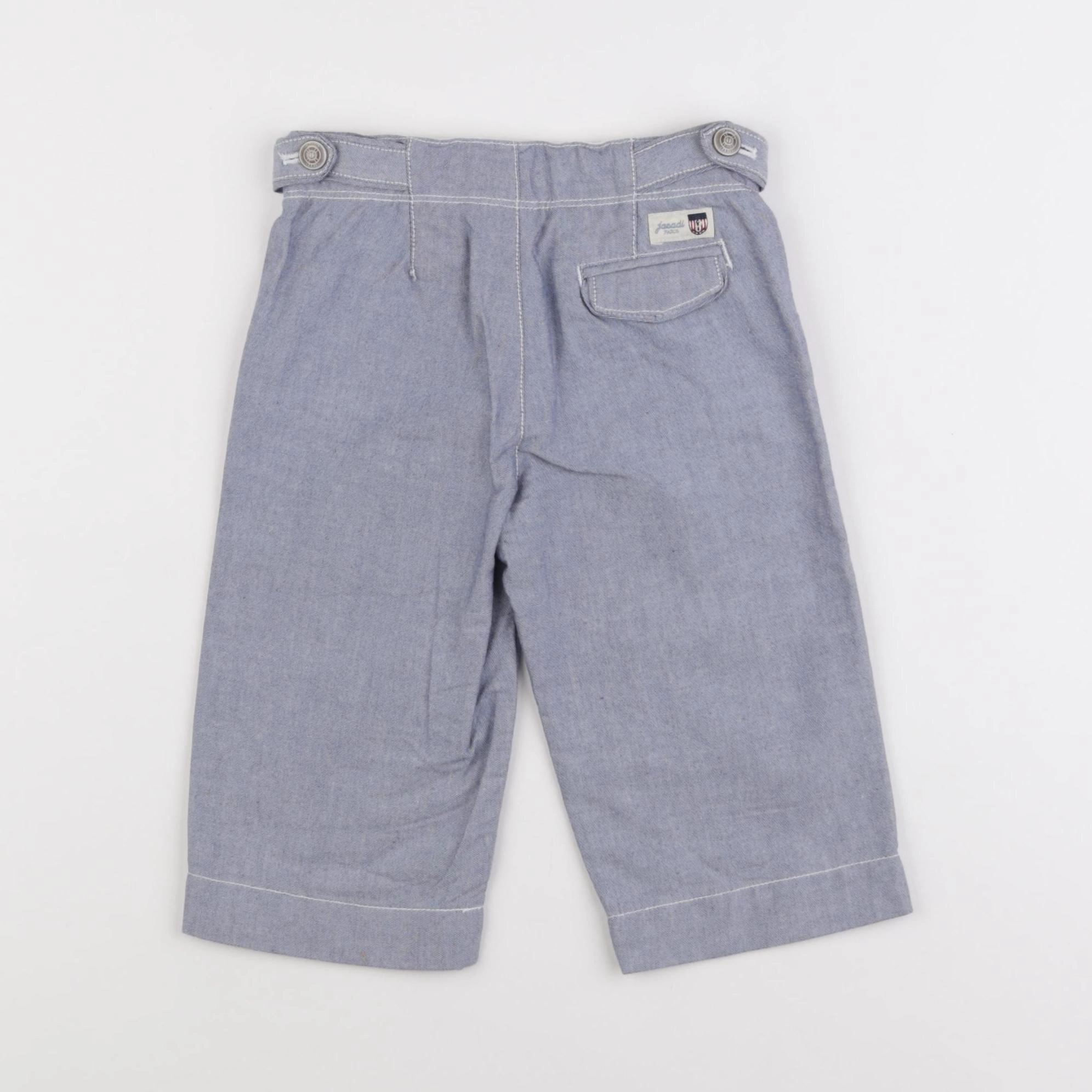 Jacadi - pantalon bleu - 12 mois
