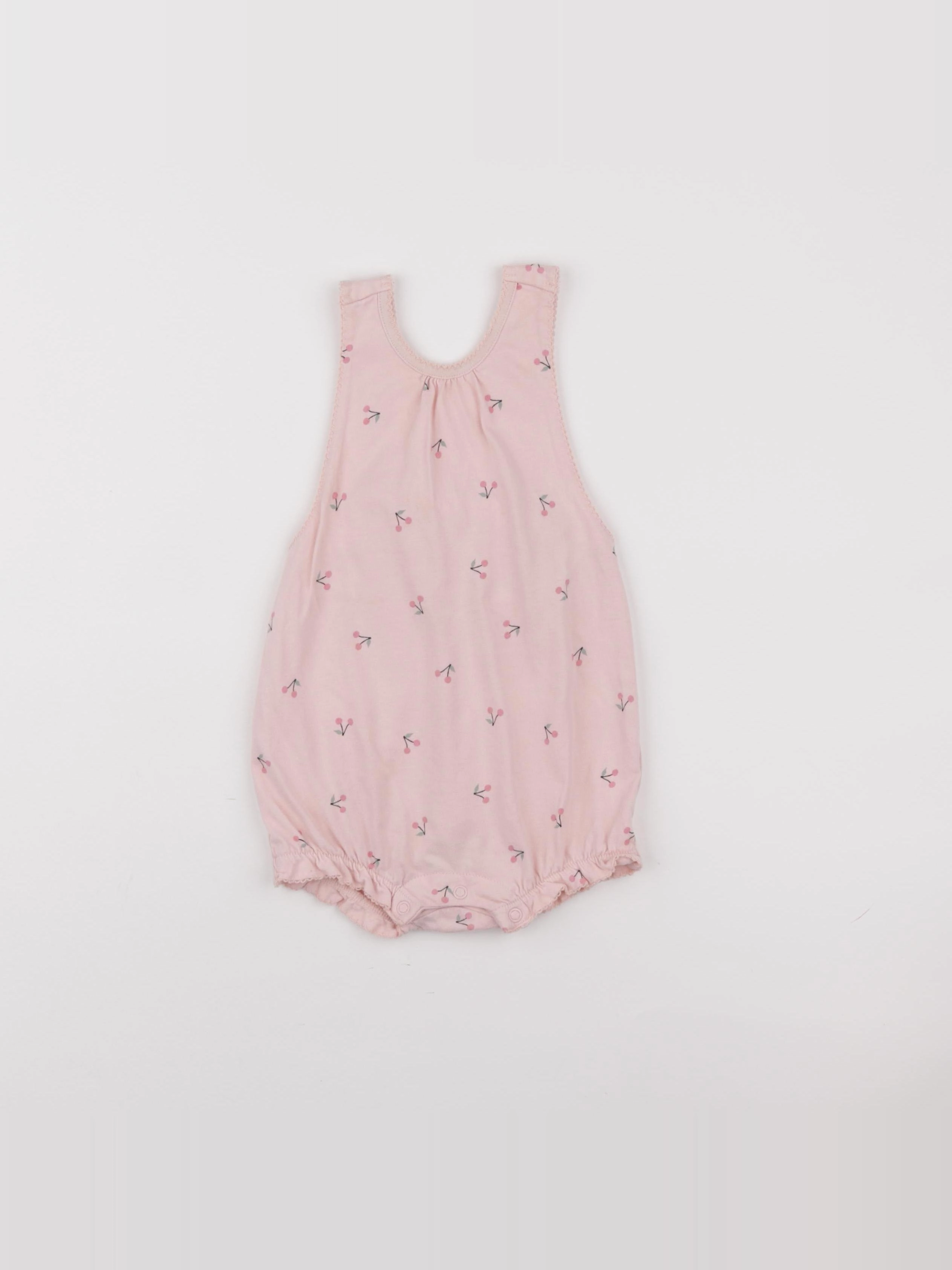 H&M - combinaison rose - 6/9 mois