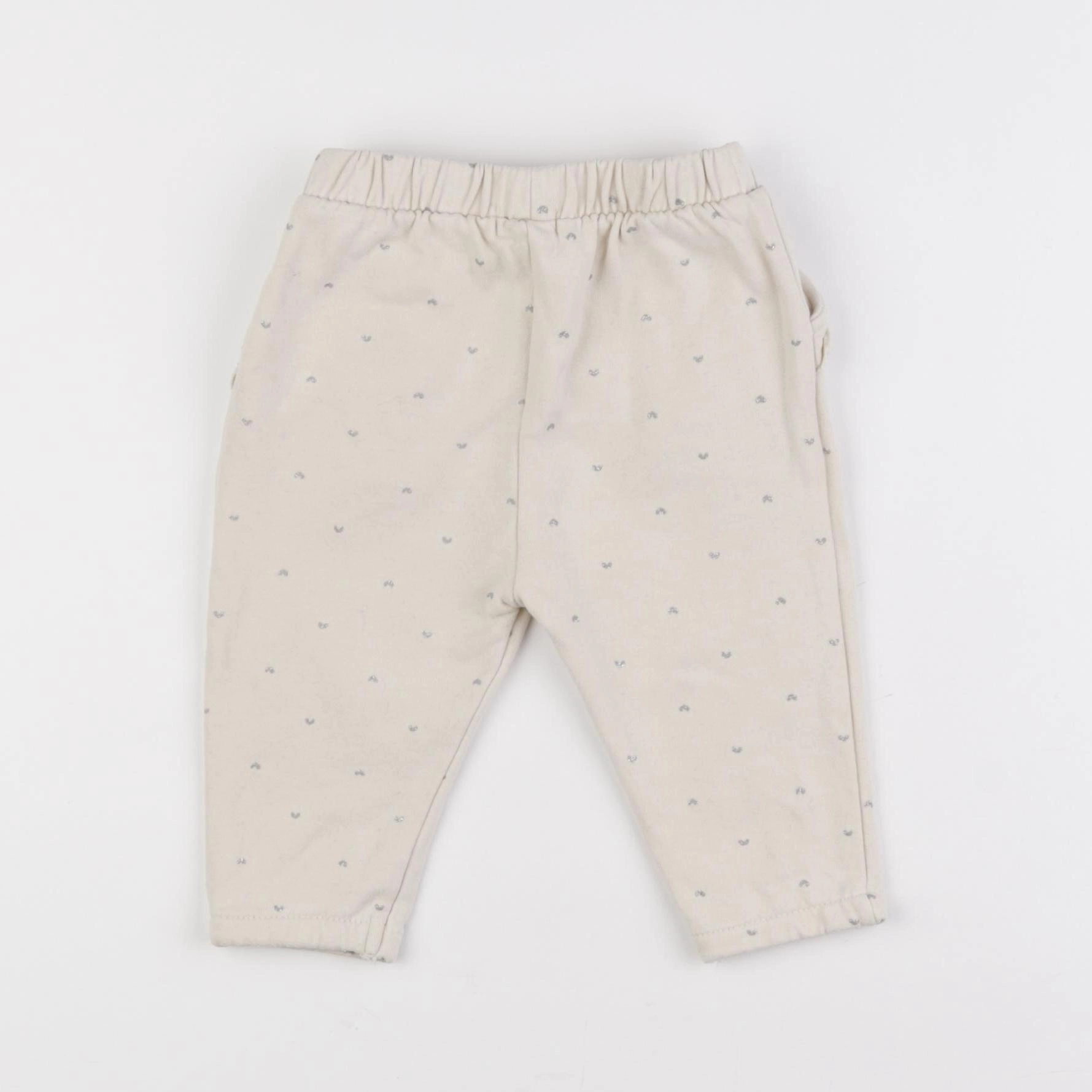 Vertbaudet - pantalon beige - 12 mois
