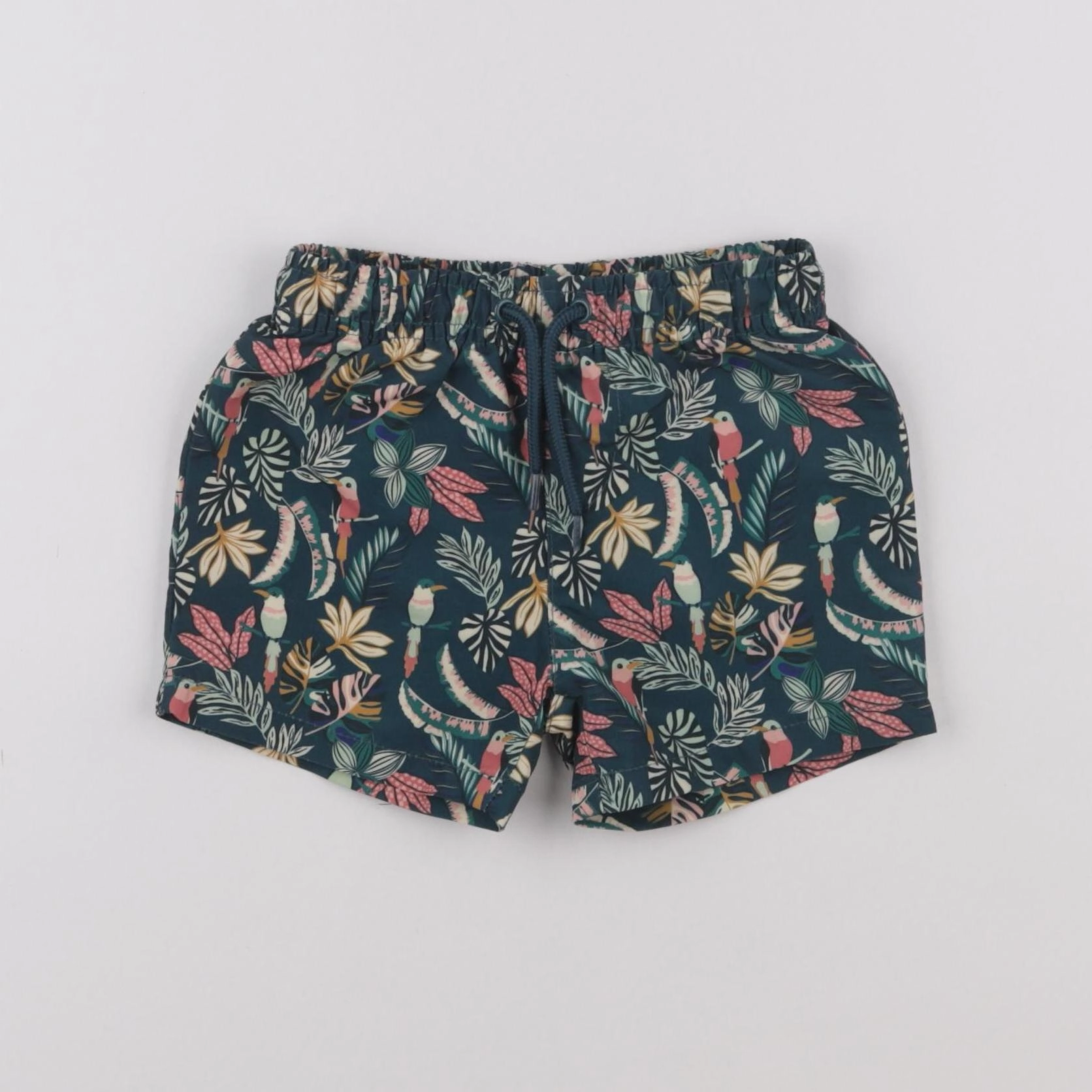 Vertbaudet - maillot de bain vert - 12 mois