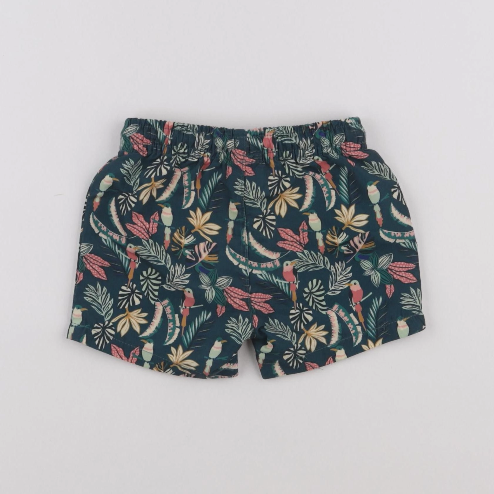 Vertbaudet - maillot de bain vert - 12 mois