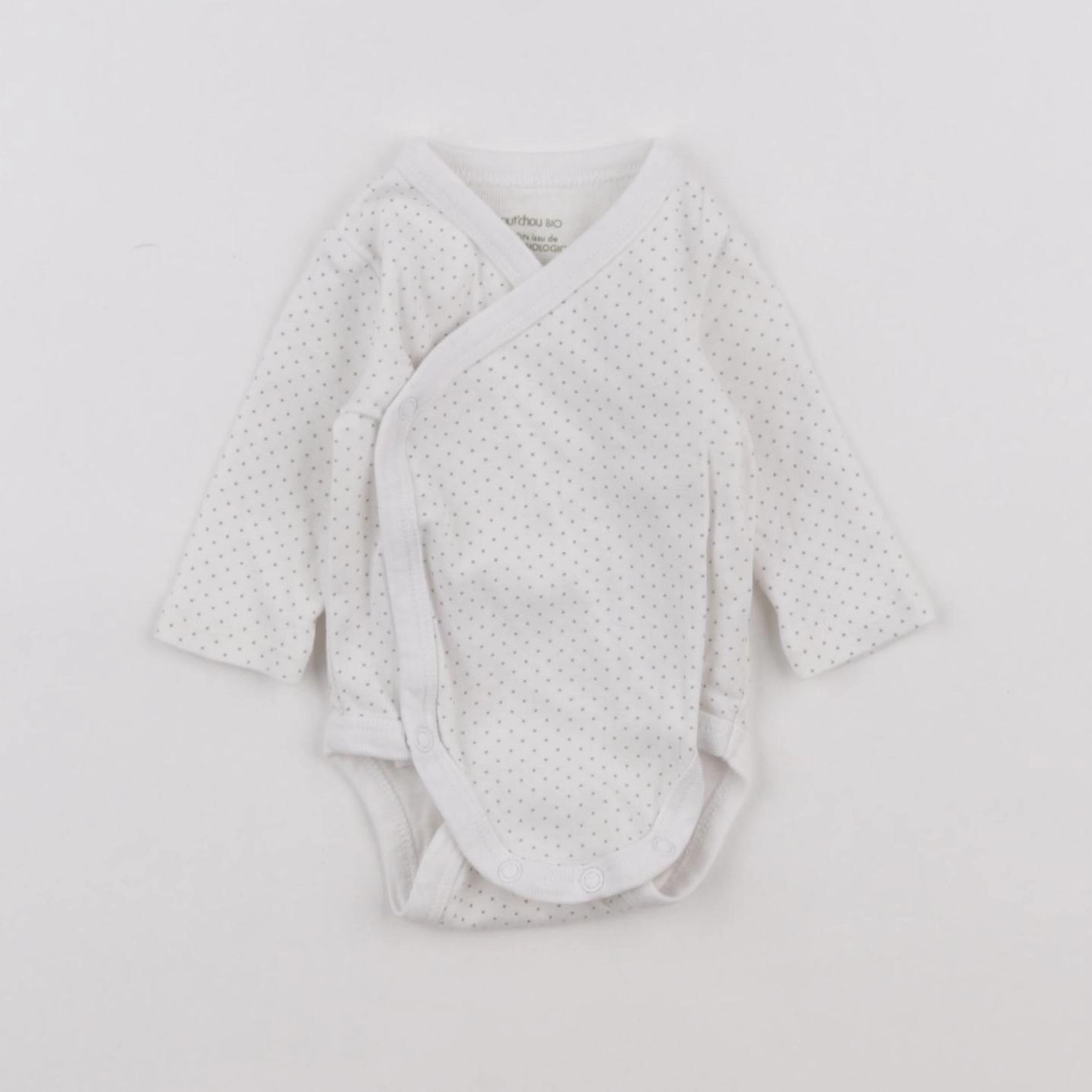 Boutchou - body gris - 0 mois