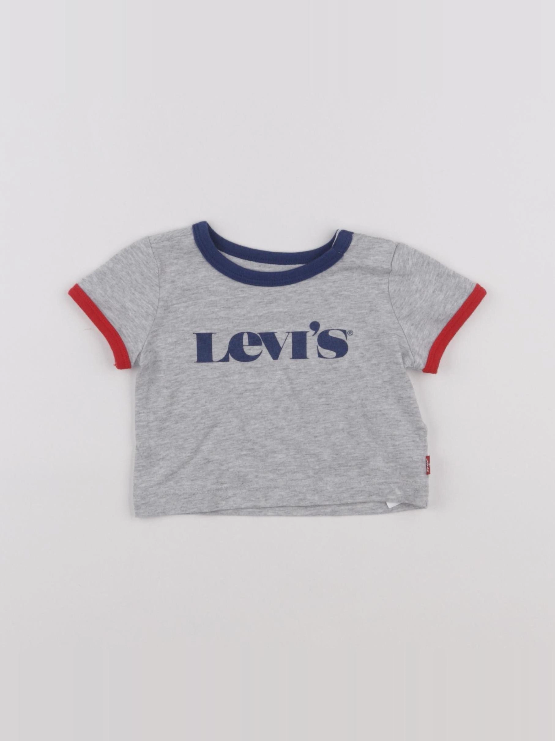 Levi's - tee-shirt gris - 3 mois