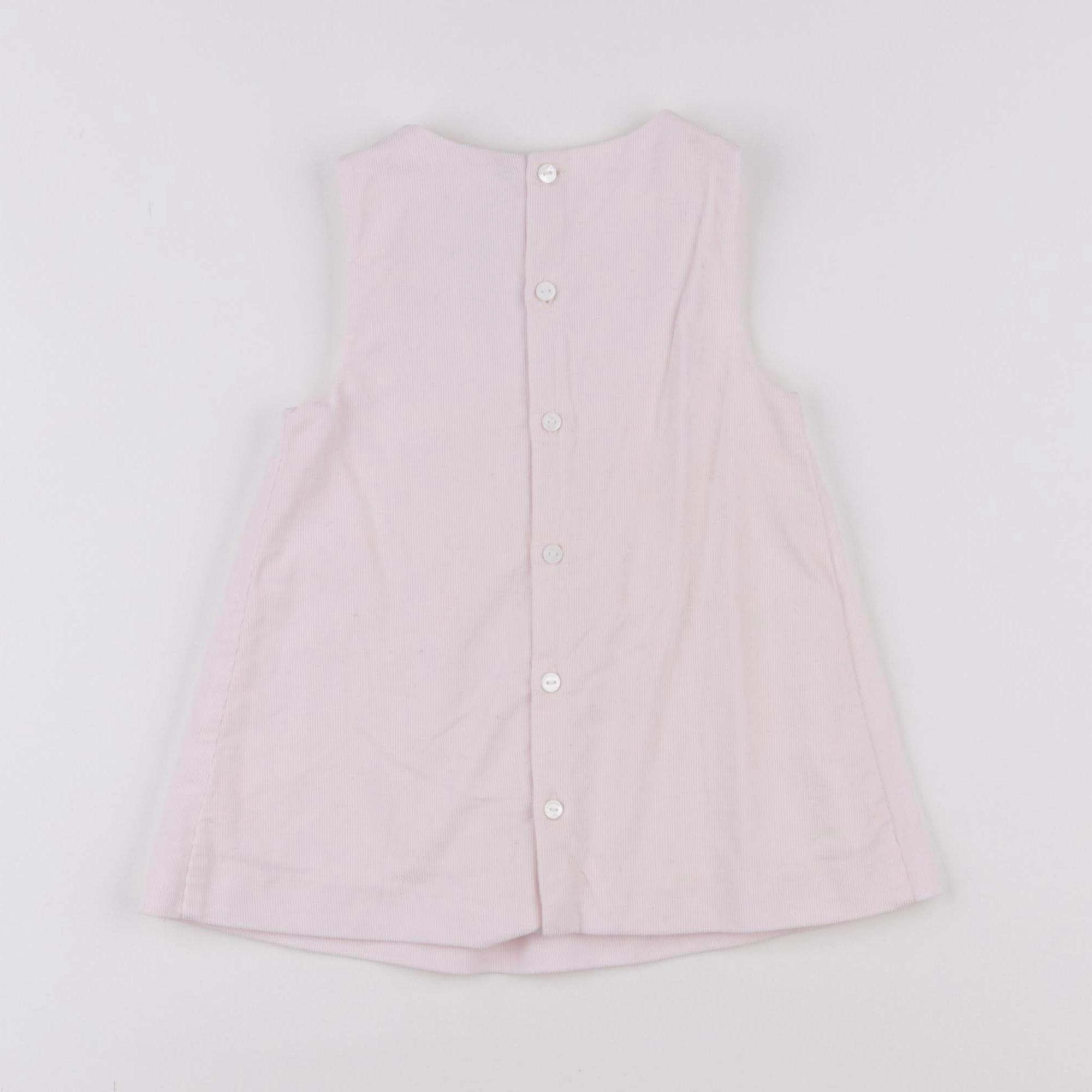 Jacadi - robe rose - 12 mois