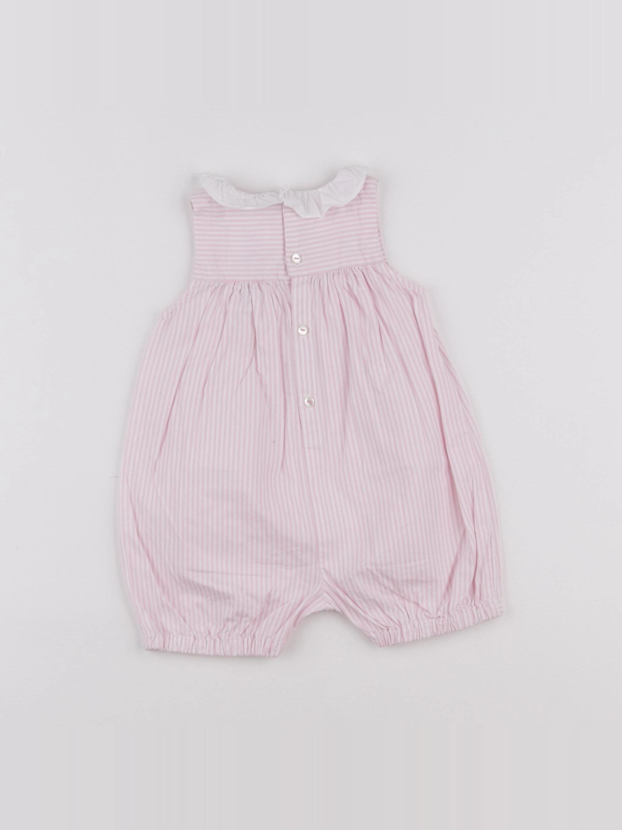 Jacadi - combinaison rose - 3 mois