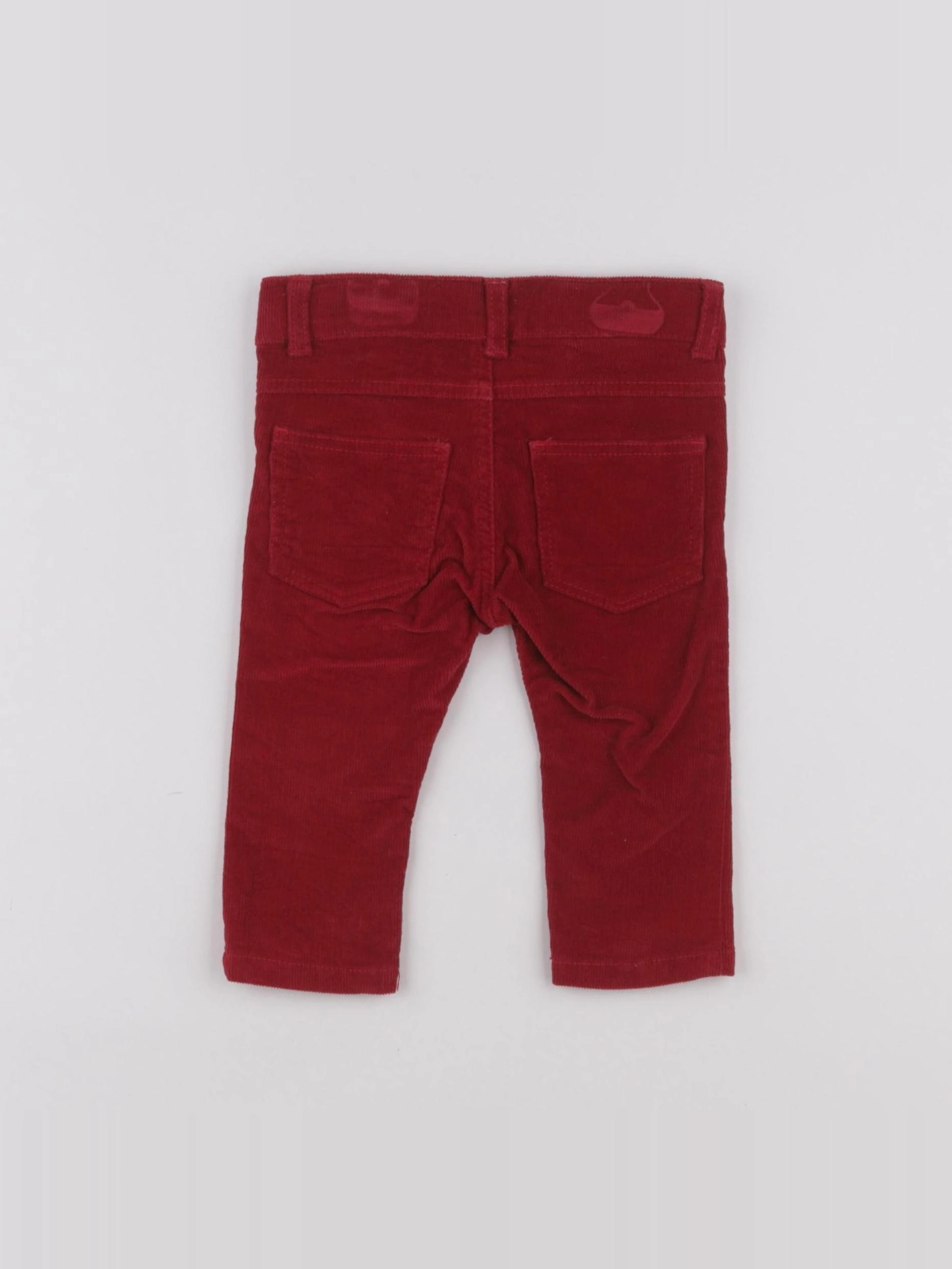 Boutchou - pantalon rouge - 6 mois