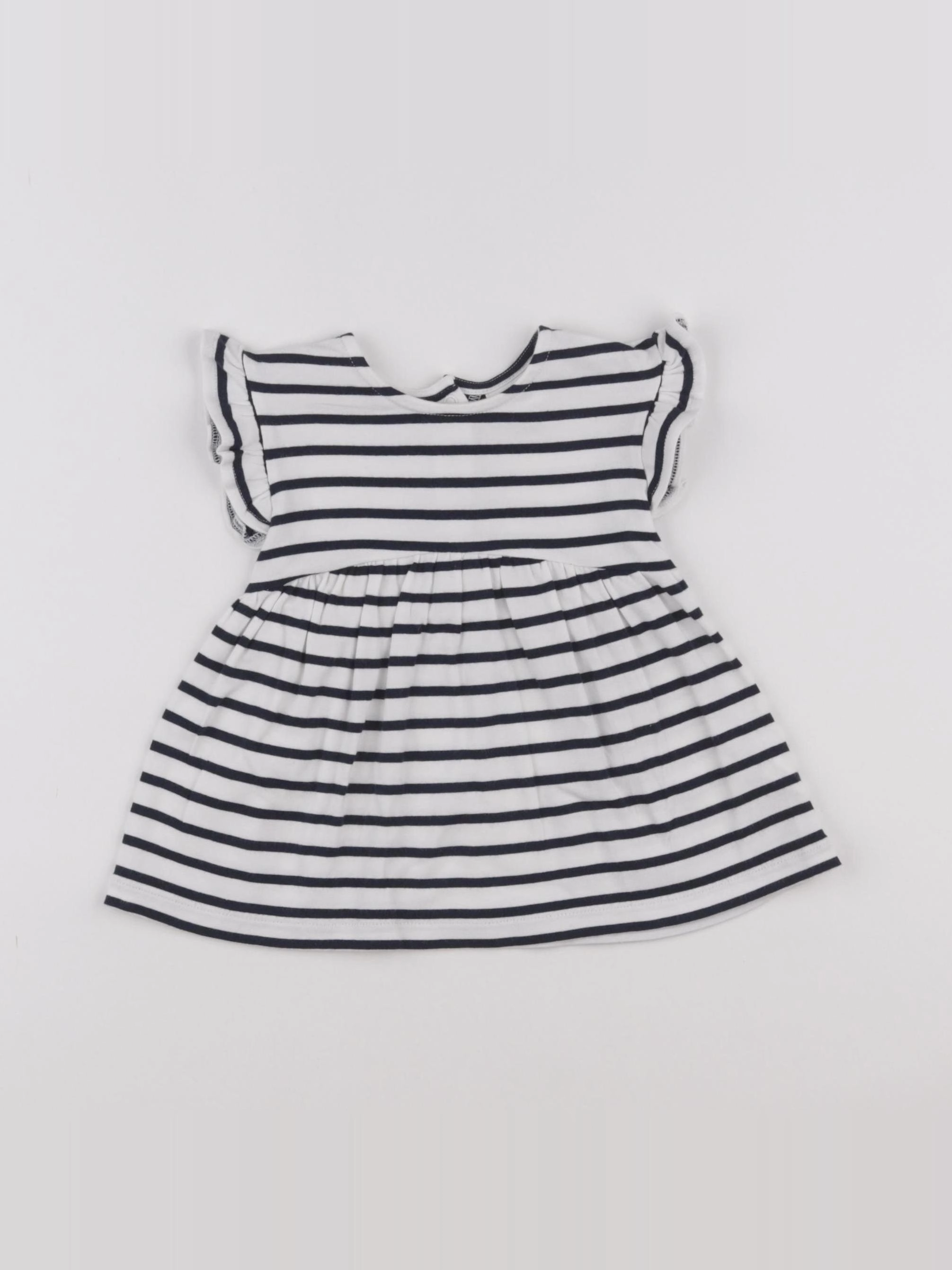 Tape à l'oeil - robe bleu - 3 mois