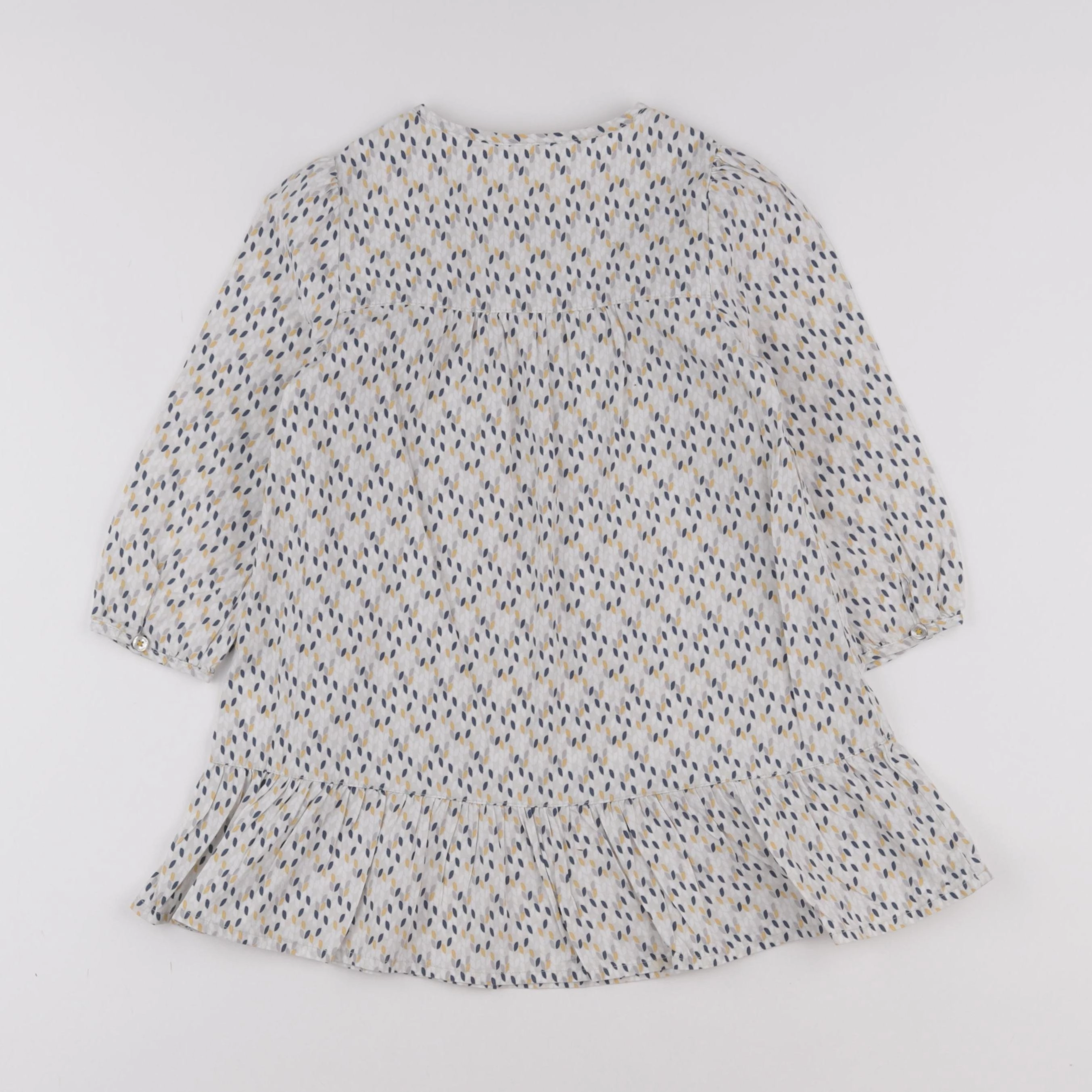 Vertbaudet - robe gris - 4 ans