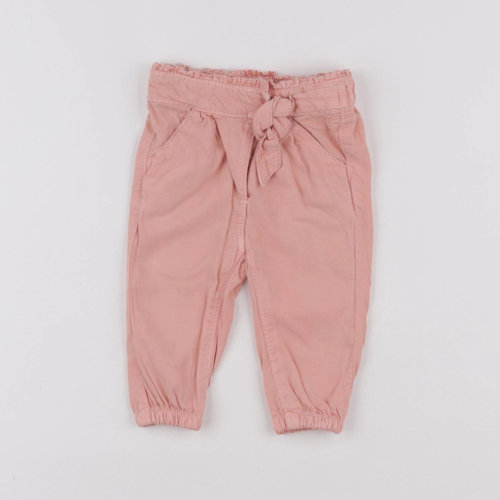 Tape à l'oeil - pantalon rose - 3 mois