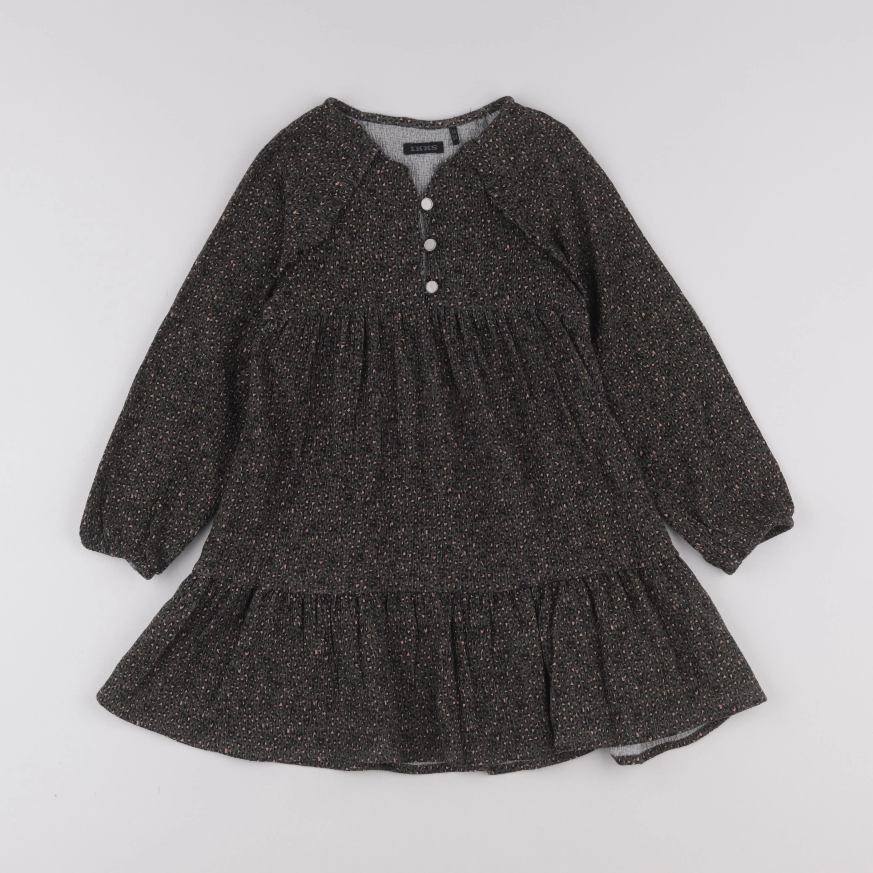IKKS - robe vert - 4 ans