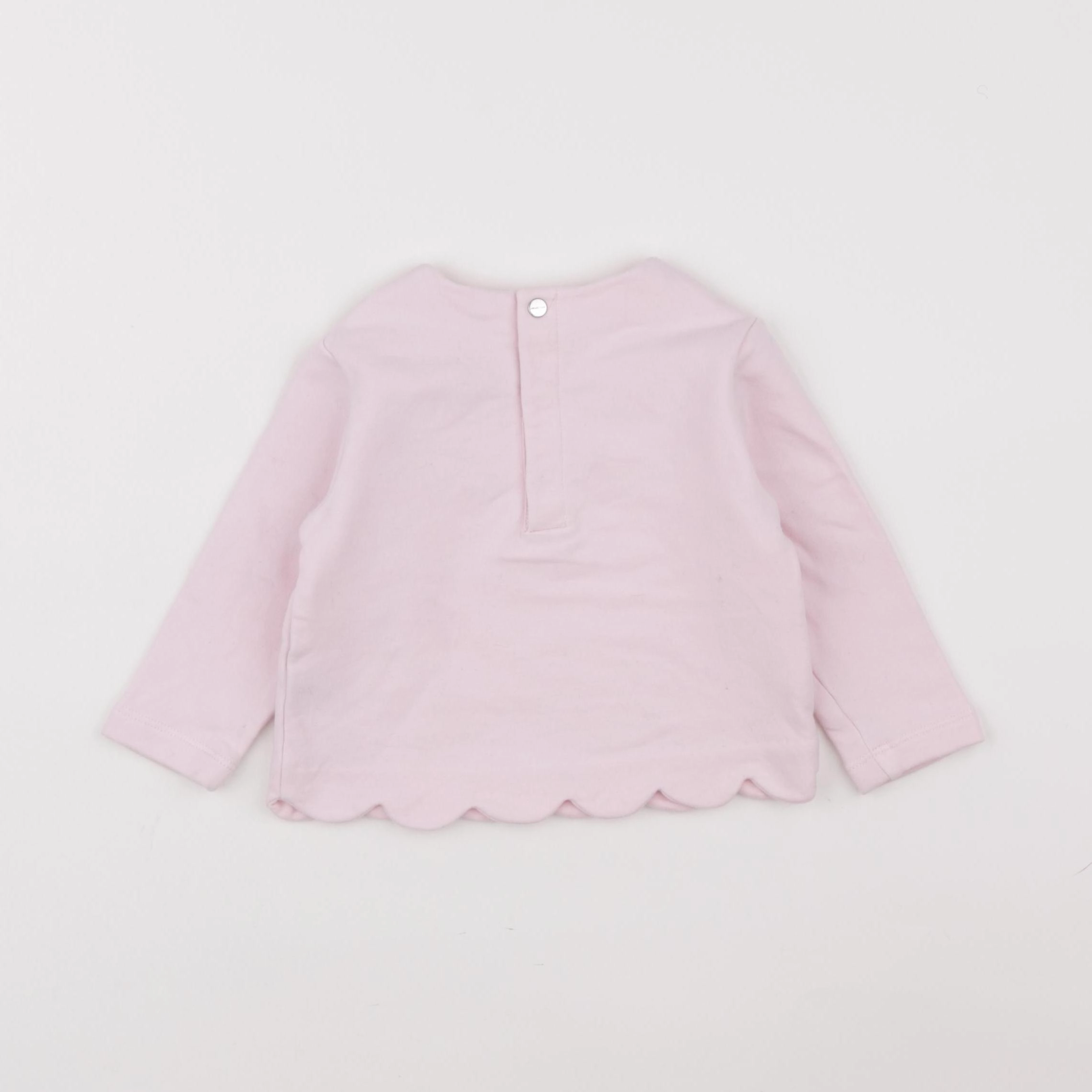 Jacadi - sweat rose - 12 mois