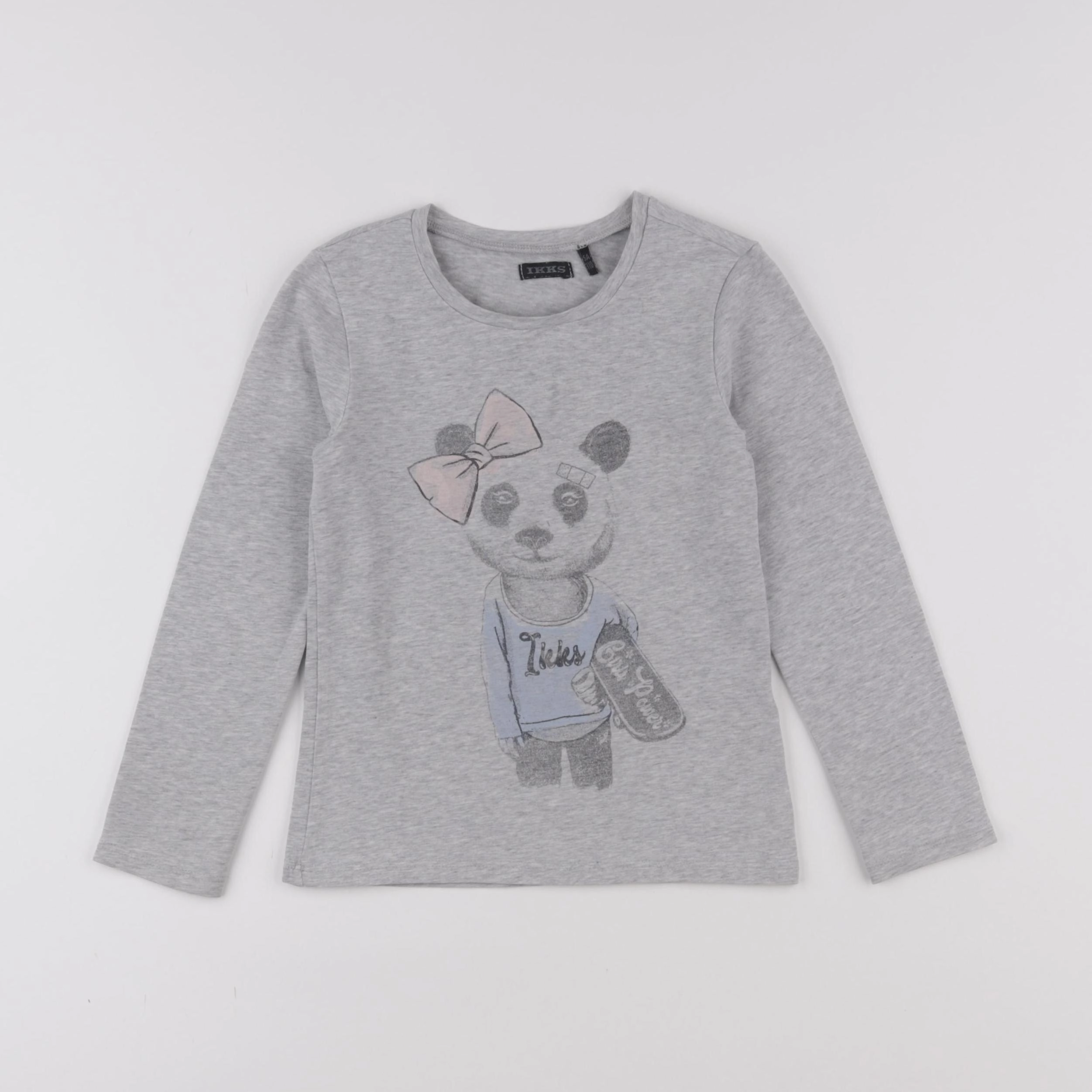IKKS - tee-shirt gris - 5 ans