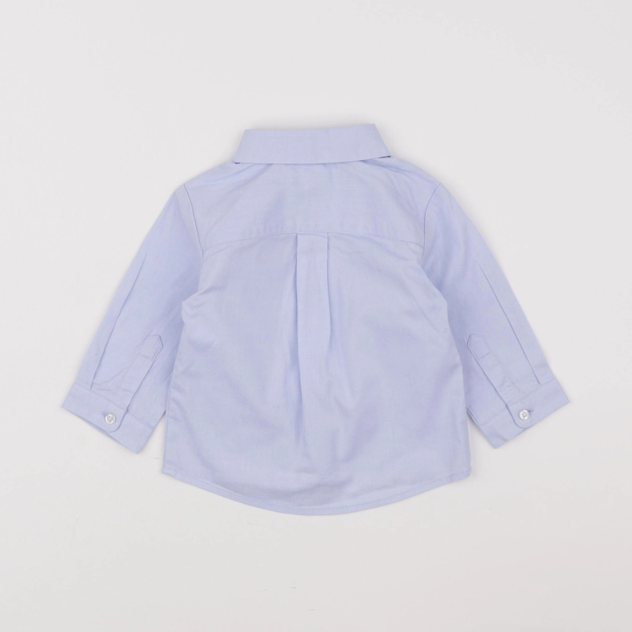 Jacadi - chemise bleu - 6 mois